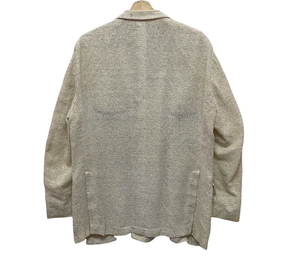Boglioli 🇮🇹BOGLIOLI MILANO ITALY DOUBLE BREASTED LINEN NYLON COAT Size US M / EU 48-50 / 2 - 3 Thumbnail
