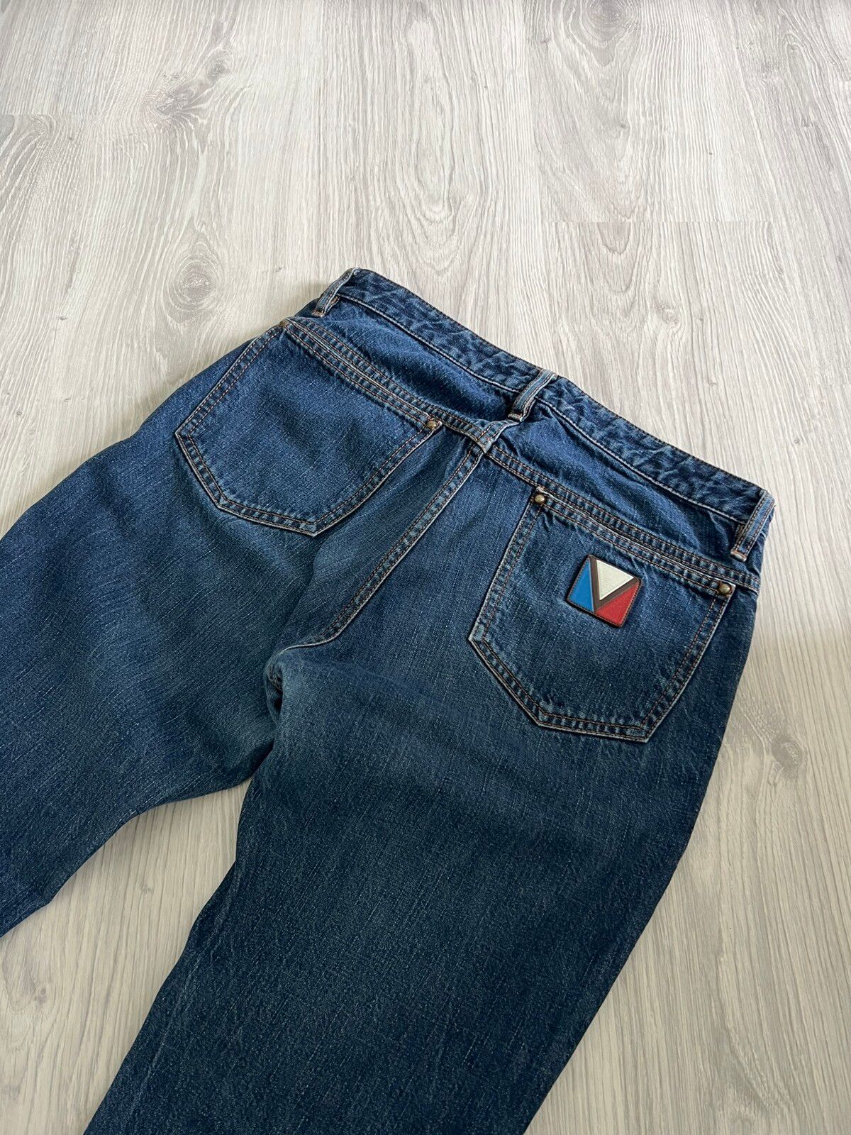 Louis Vuitton Workwear Denim Carpenter Pants 1ABJD1, Blue, Please Contact Seller, If Other Size Needed