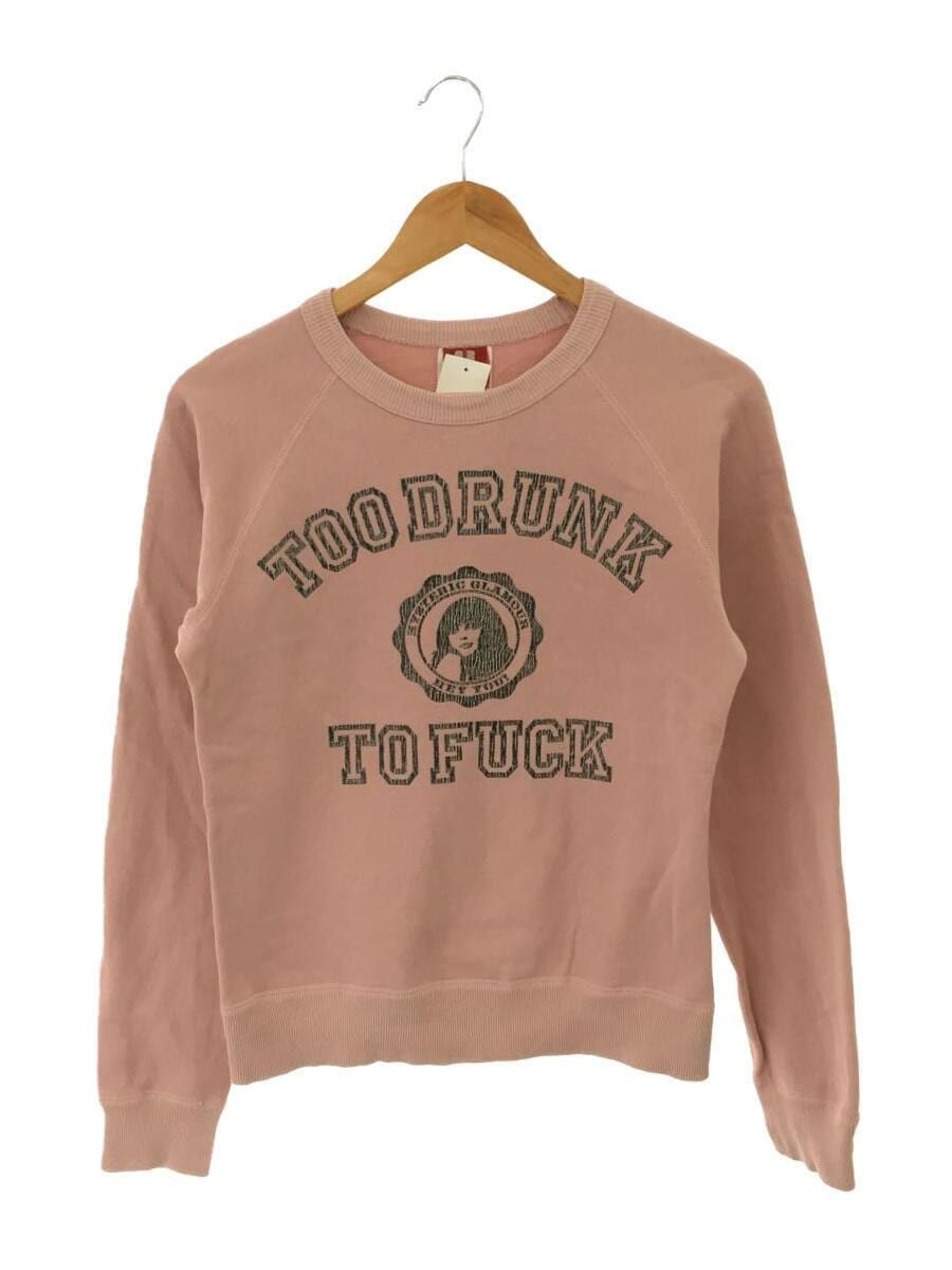 image of Hysteric Glamour Too Drunk To Fuck Sweater in Pink, Men's (Size Small)