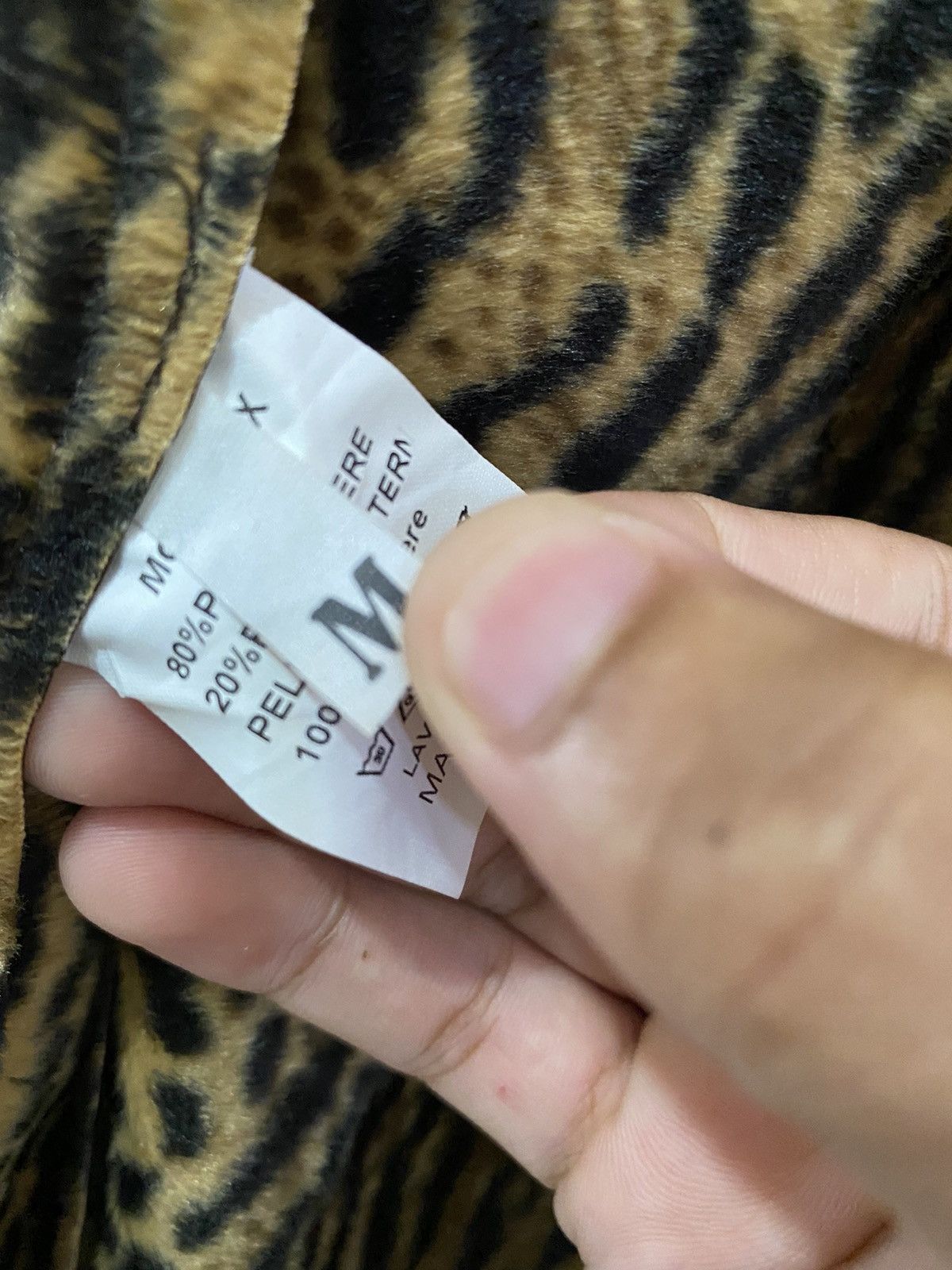Vintage 🔥Luxury Made in Italy Leopard Lined Brown Leather Overcoat Size US S / EU 44-46 / 1 - 11 Thumbnail