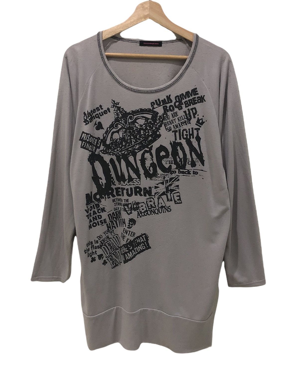If Six Was Nine × Japanese Brand × Le Grande Bleu (L.G.B.) ALGONQUINS Dungeon No Return SEDITIONARIES Punk Sweatshirt Size US M / EU 48-50 / 2 - 1 Thumbnail