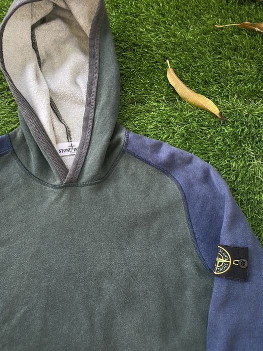 Stone island hoodie discount l