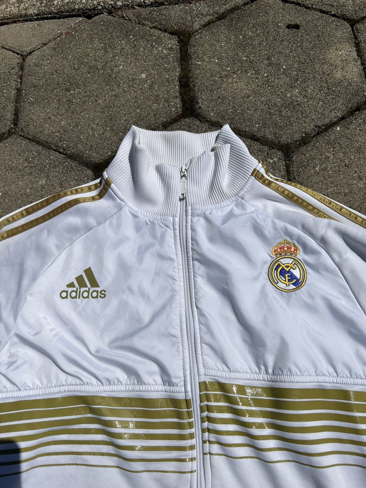 Adidas × Vintage Adidas Real Madrid Track Jacket 2011 Size US M / EU 48-50 / 2 - 1 Thumbnail