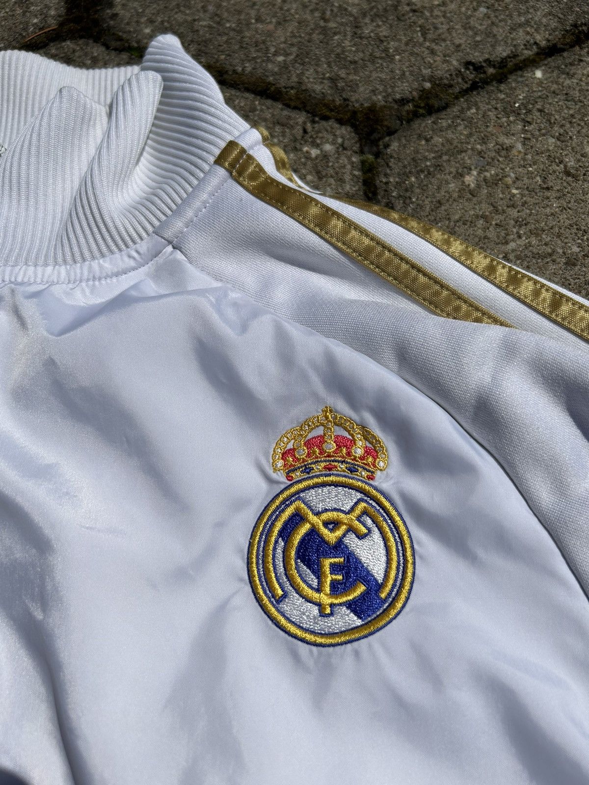 Adidas × Vintage Adidas Real Madrid Track Jacket 2011 Size US M / EU 48-50 / 2 - 4 Thumbnail