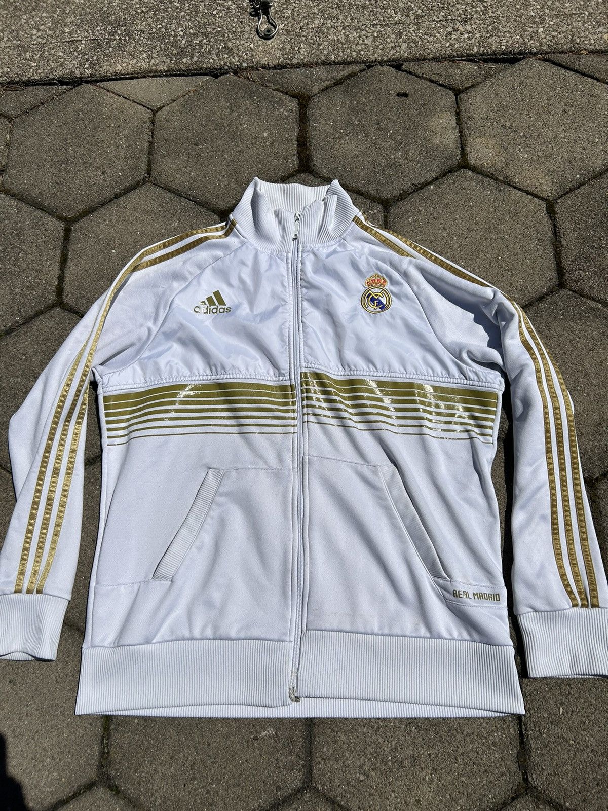 Adidas × Vintage Adidas Real Madrid Track Jacket 2011 Size US M / EU 48-50 / 2 - 2 Thumbnail