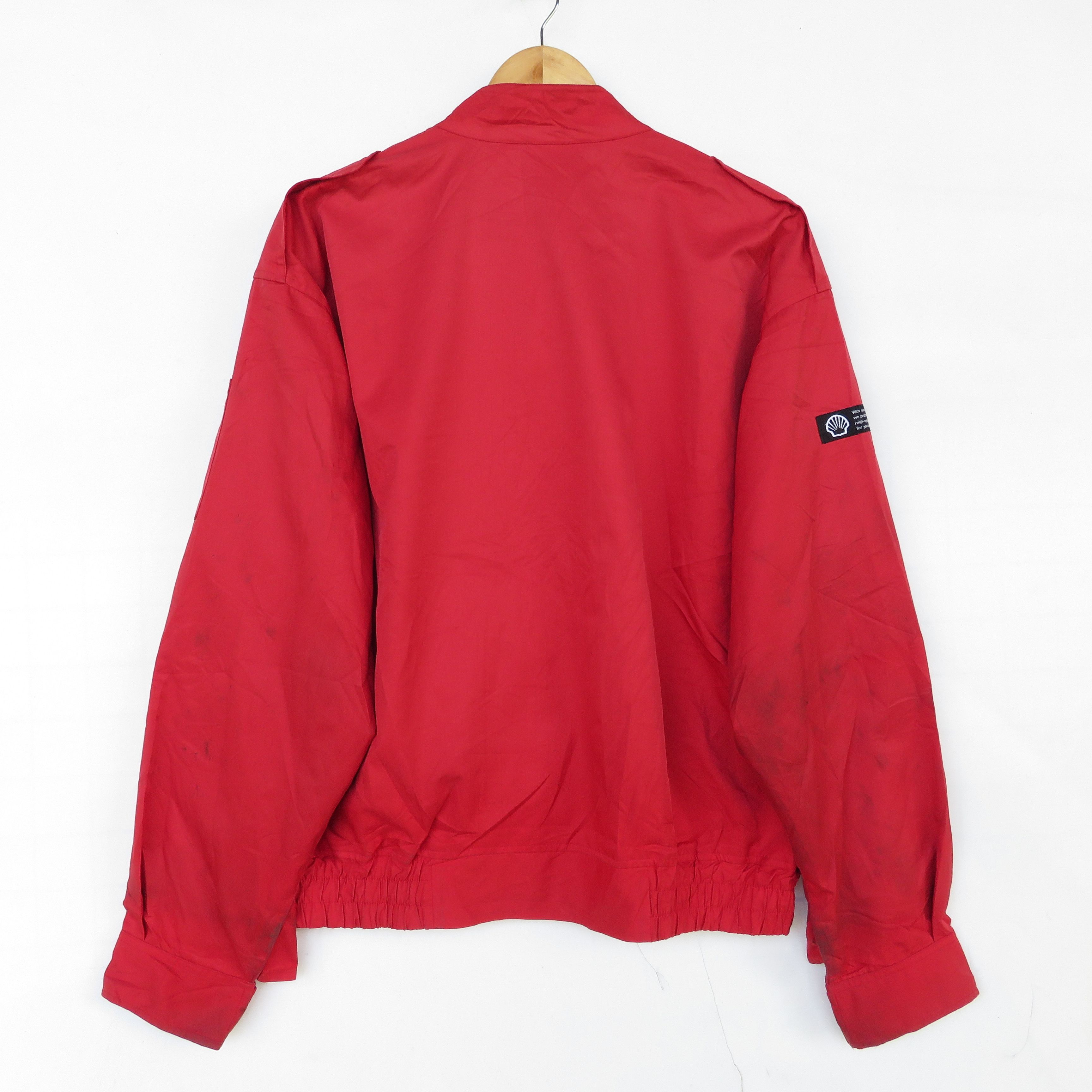 Ferrari × Vintage Vintage 90s Shell Motorsport Jacket Size US XL / EU 56 / 4 - 7 Thumbnail