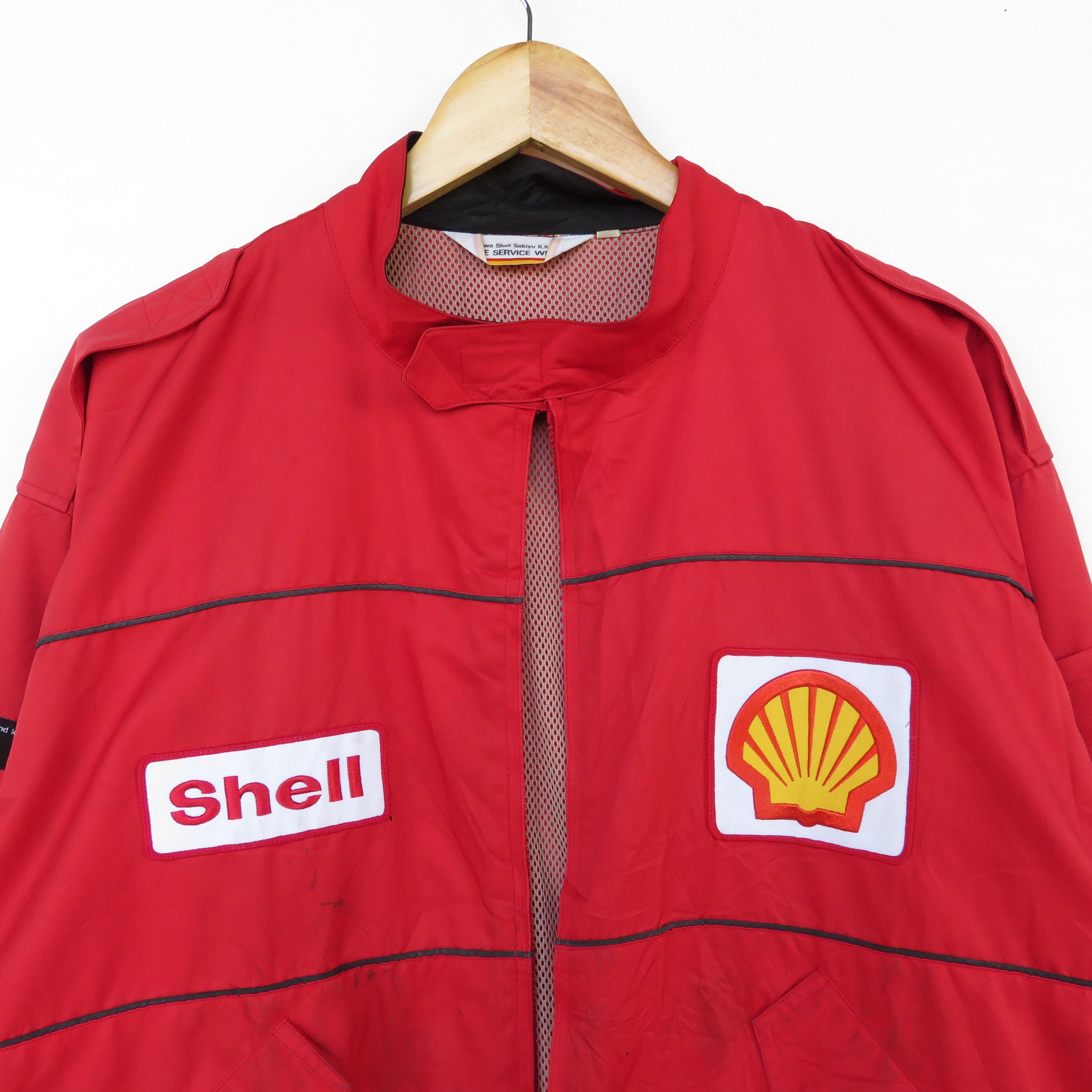 Ferrari × Vintage Vintage 90s Shell Motorsport Jacket Size US XL / EU 56 / 4 - 2 Thumbnail