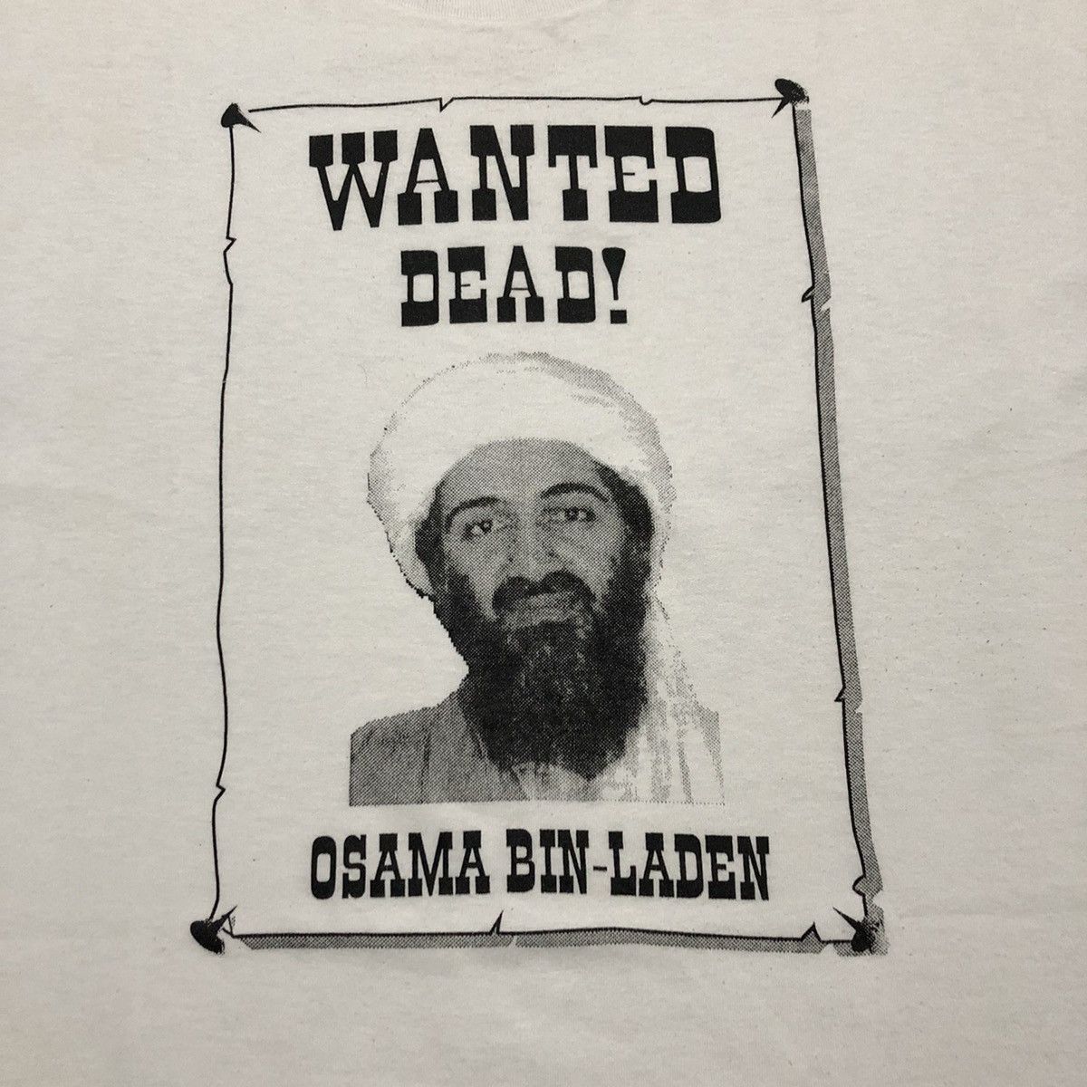 Other Vintage Osama bin Laden Wanted Dead ! Tshirt Size US XL / EU 56 / 4 - 2 Thumbnail