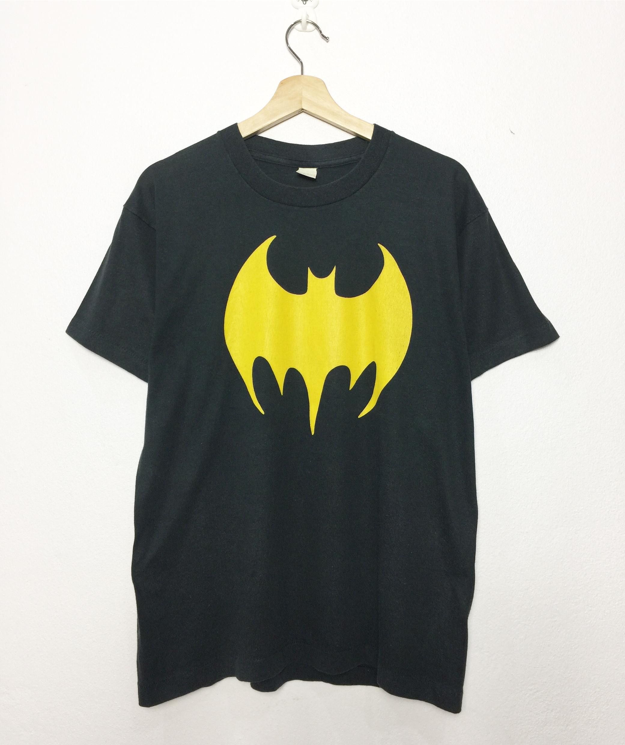 DC Comics Vintage 80s Batman Tees Made in USA / All Single Stitches Size US M / EU 48-50 / 2 - 1 Thumbnail