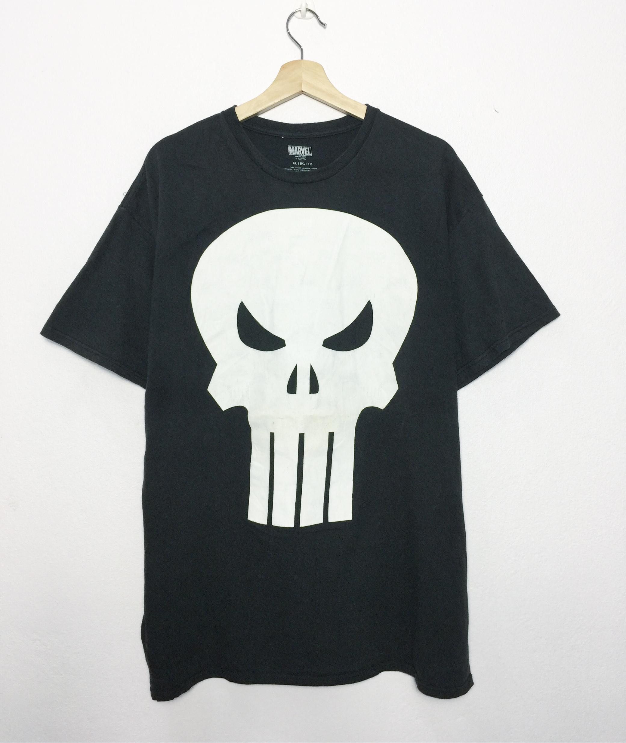 Mad Engine Rare Marvel's The Punisher Mad Engine Tees / Big Logo Size US XL / EU 56 / 4 - 1 Thumbnail