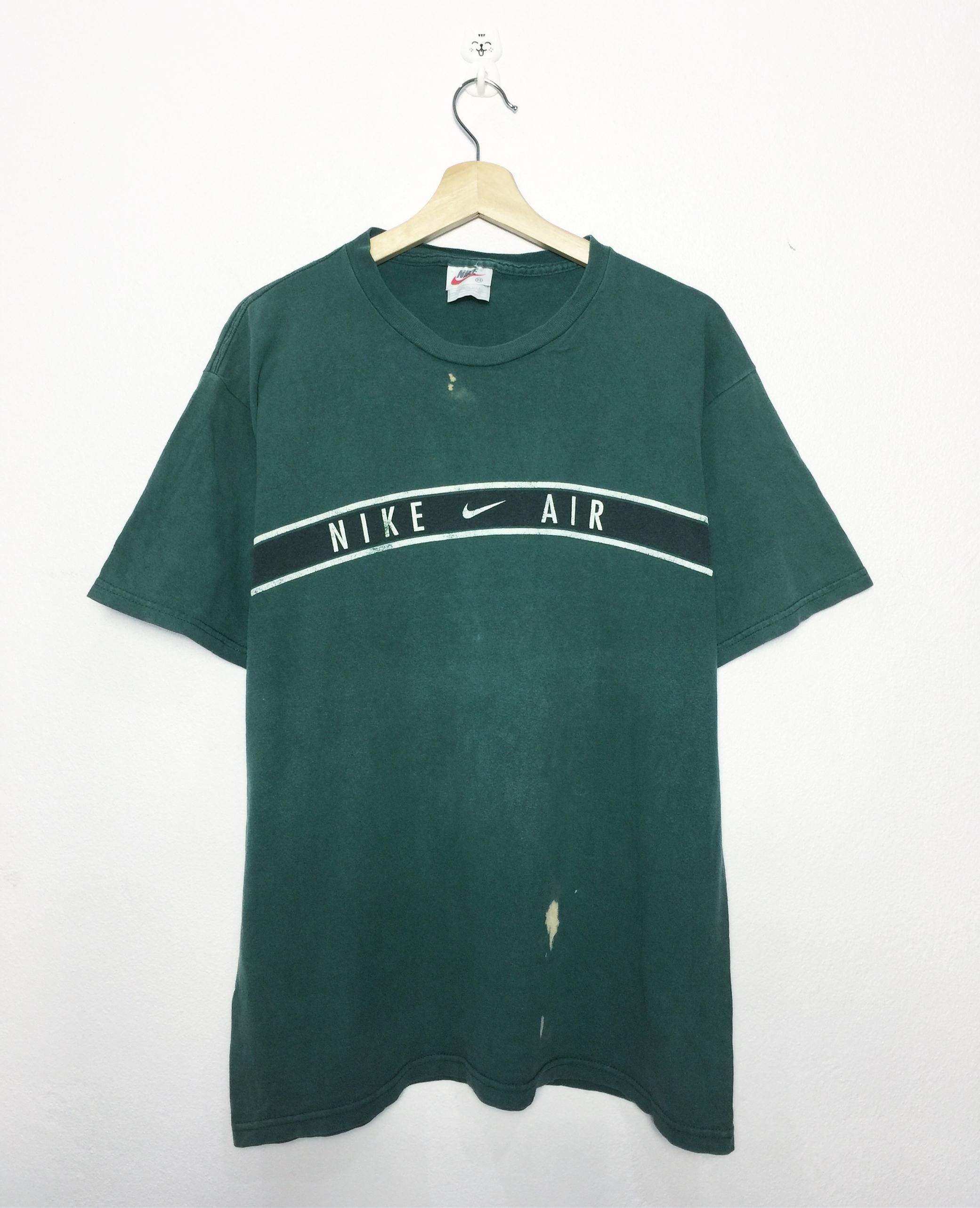 Nike Rare Vintage Nike Air Tees / Made in USA / Swoosh Size US M / EU 48-50 / 2 - 1 Thumbnail