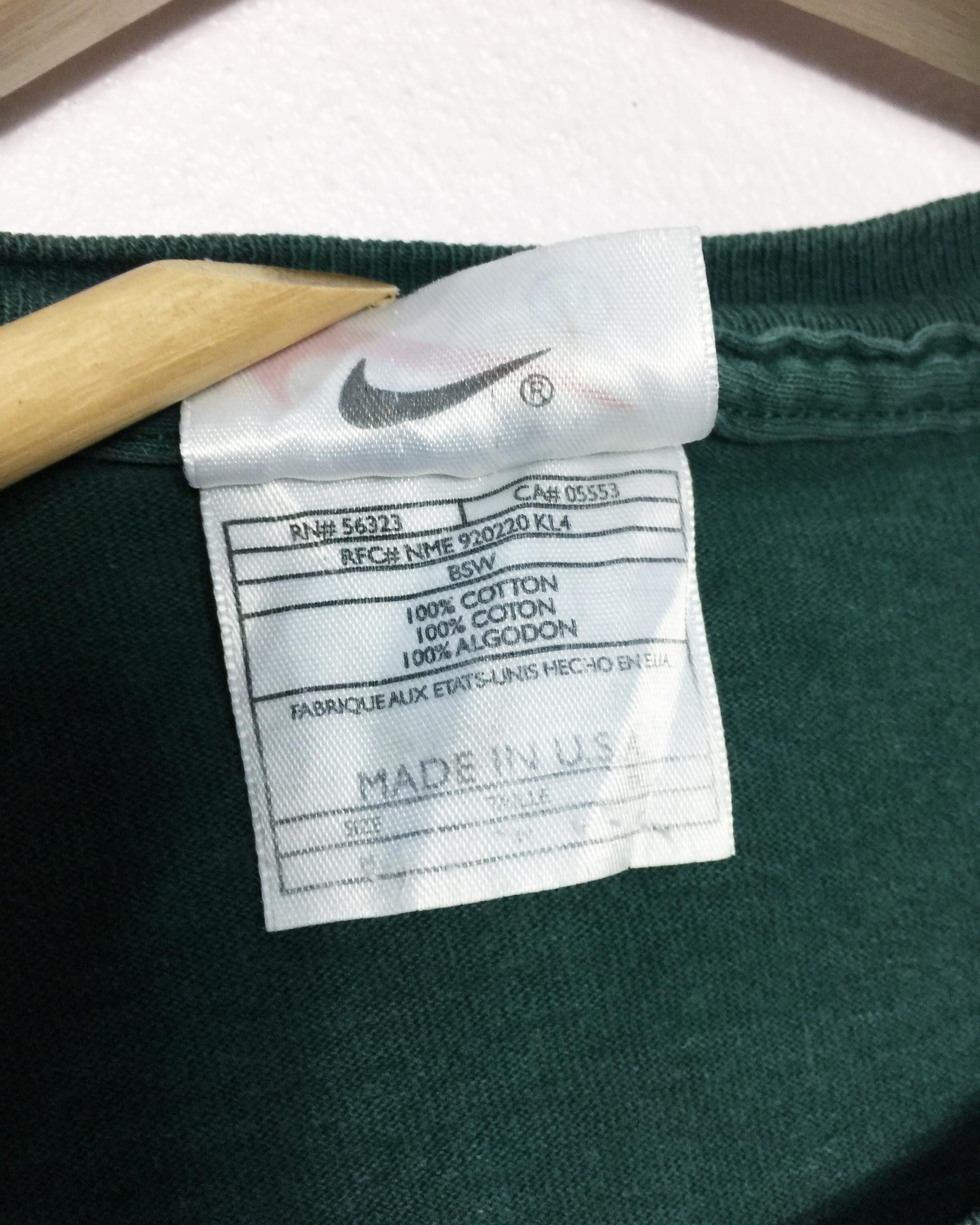 Nike Rare Vintage Nike Air Tees / Made in USA / Swoosh Size US M / EU 48-50 / 2 - 9 Thumbnail