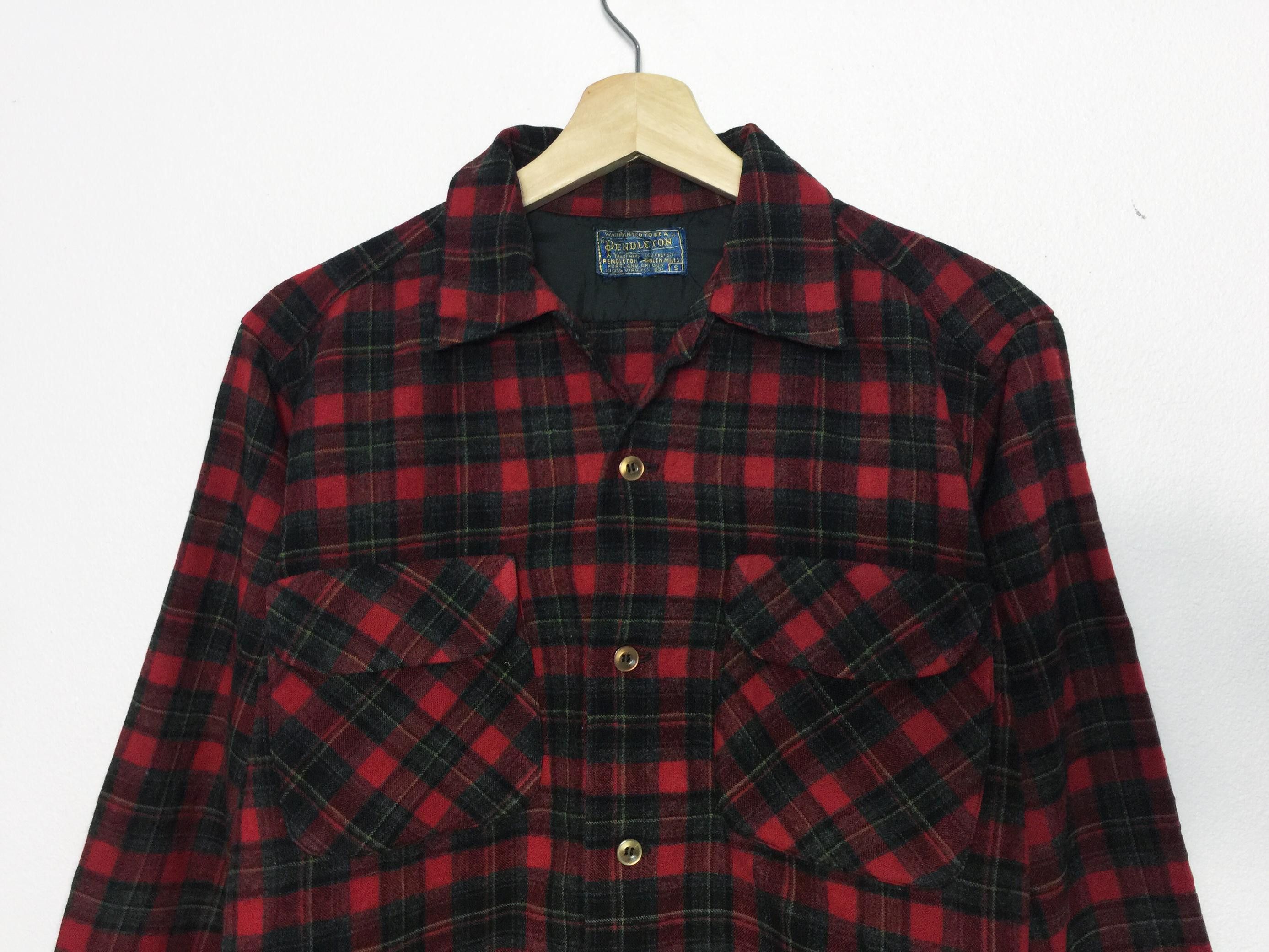 Pendleton Rare Vintage 90s Pendleton Wool Flannel Size US S / EU 44-46 / 1 - 2 Thumbnail