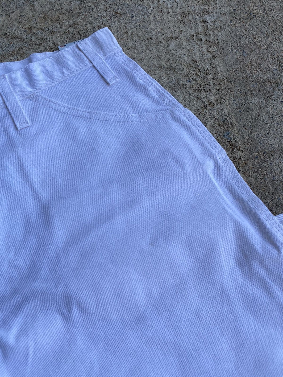 Dickies × Vintage Vintage Y2K Dickies White Carpenter Painter Pants Size US 34 / EU 50 - 8 Thumbnail