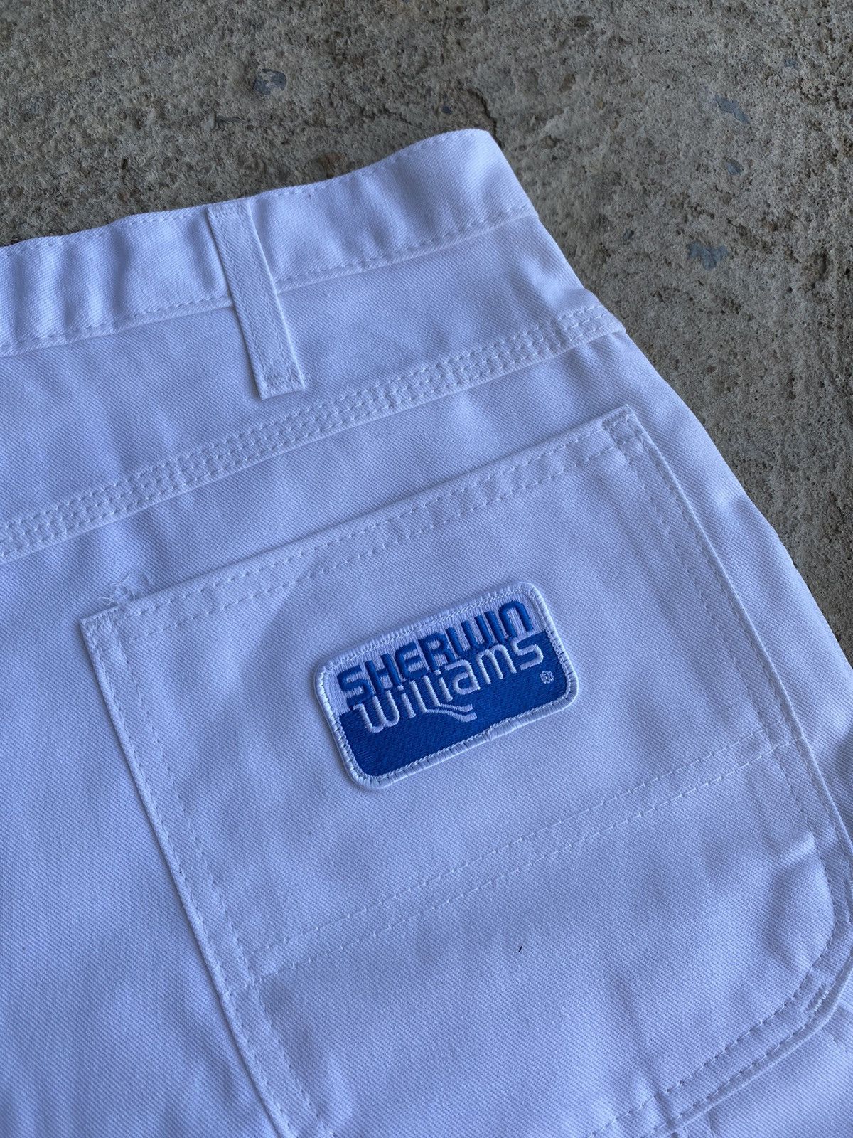 Dickies × Vintage Vintage Y2K Dickies White Carpenter Painter Pants Size US 34 / EU 50 - 4 Thumbnail