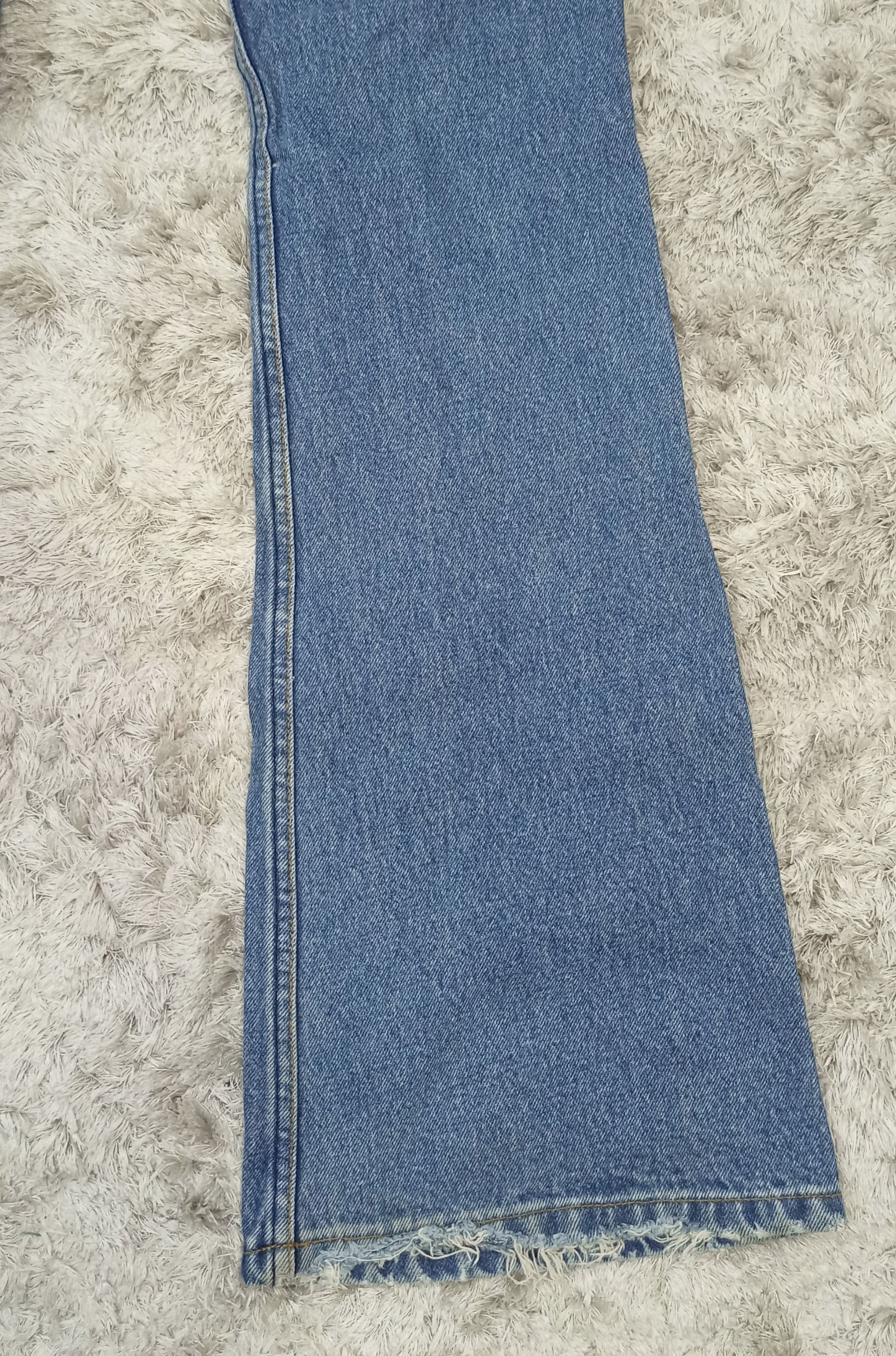 CFCL Flare Jeans CFLINE Paint Splash Distress Bootcut Denim Size 28" / US 6 / IT 42 - 12 Thumbnail