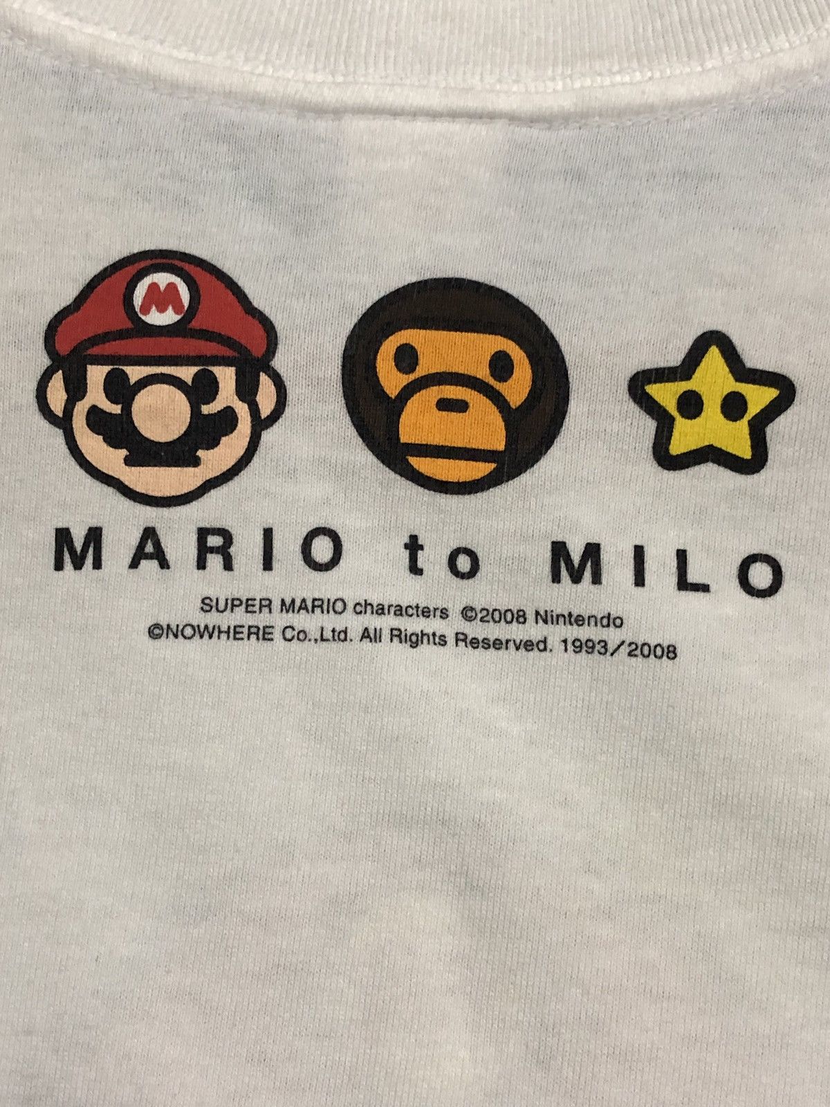 Baby Milo Mario To Milo Tee