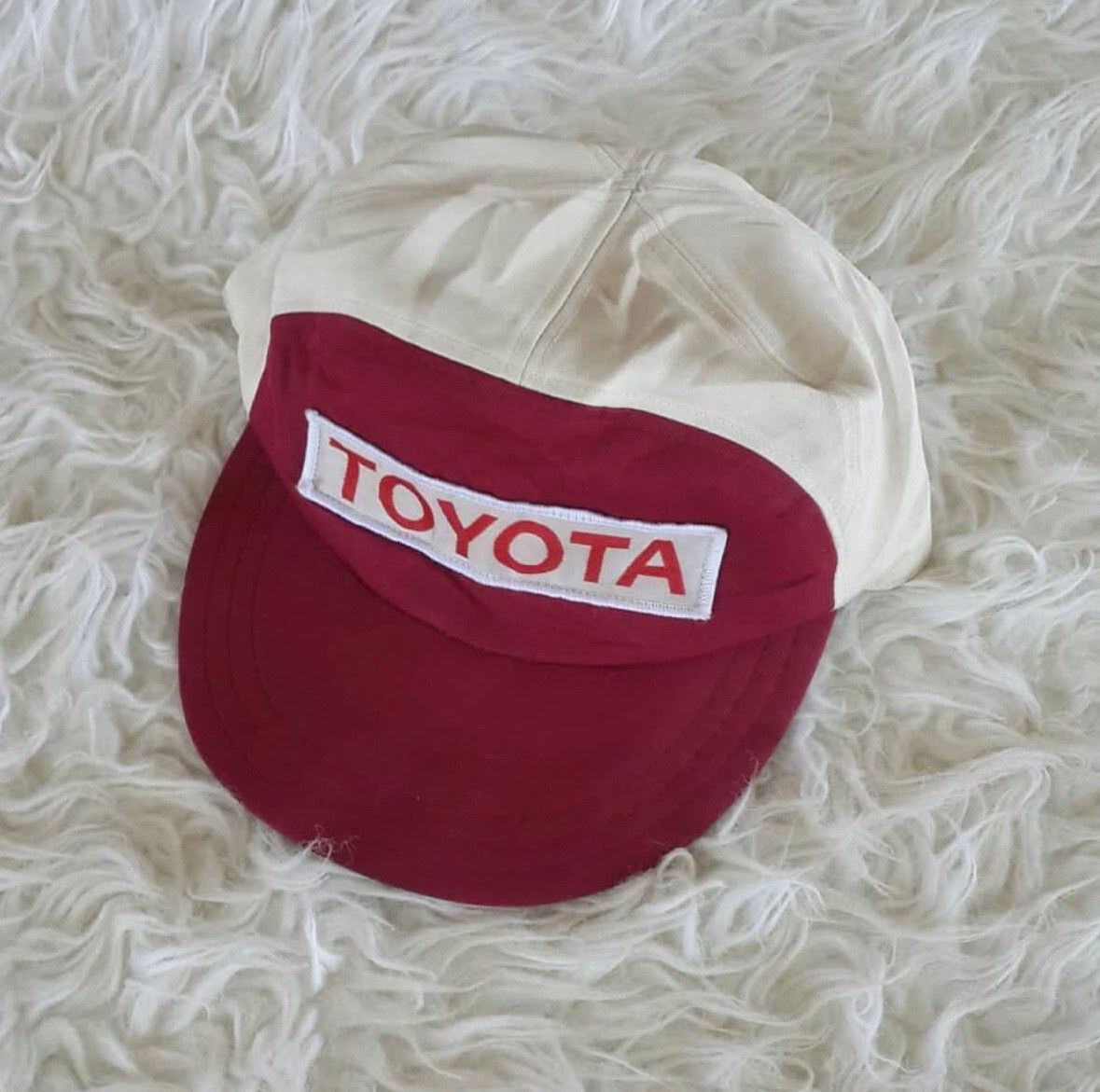 TOYOTA Original Retro Vintage 90s Cool White Strapback Hat Red Rope Lined  Embroidered Promo Cap Cali-fame of Los Angeles Ballcap Made in USA -   Canada