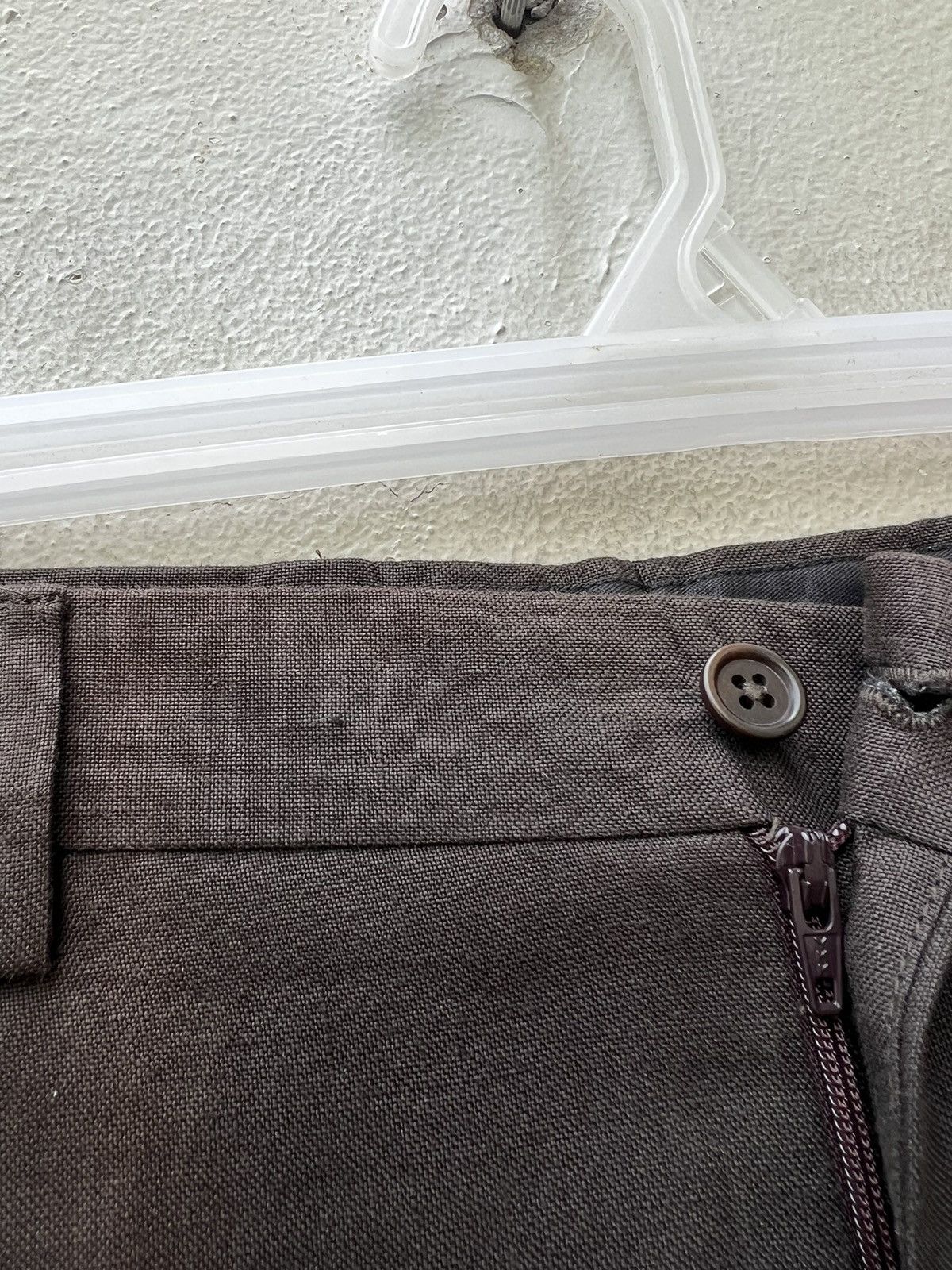 Polo Ralph Lauren × Ralph Lauren × Vintage Vintage Ralph Lauren Italy Sun Faded 100% Linen Trouser Pant Size US 32 / EU 48 - 8 Thumbnail