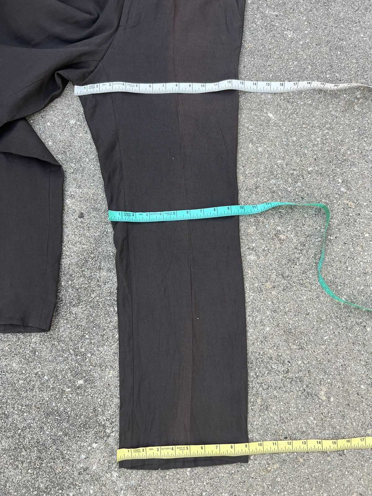 Polo Ralph Lauren × Ralph Lauren × Vintage Vintage Ralph Lauren Italy Sun Faded 100% Linen Trouser Pant Size US 32 / EU 48 - 3 Thumbnail