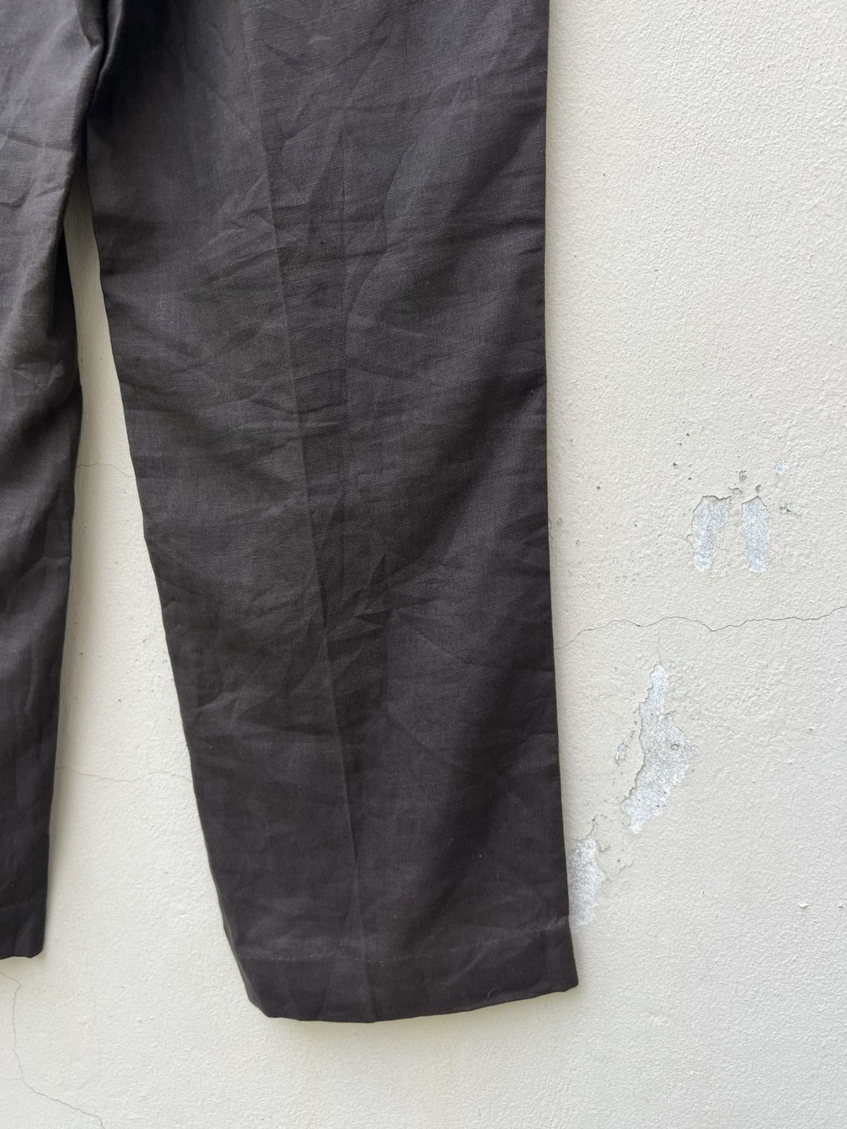 Polo Ralph Lauren × Ralph Lauren × Vintage Vintage Ralph Lauren Italy Sun Faded 100% Linen Trouser Pant Size US 32 / EU 48 - 18 Thumbnail