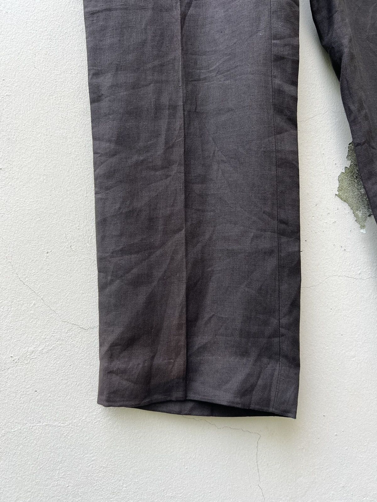 Polo Ralph Lauren × Ralph Lauren × Vintage Vintage Ralph Lauren Italy Sun Faded 100% Linen Trouser Pant Size US 32 / EU 48 - 10 Thumbnail