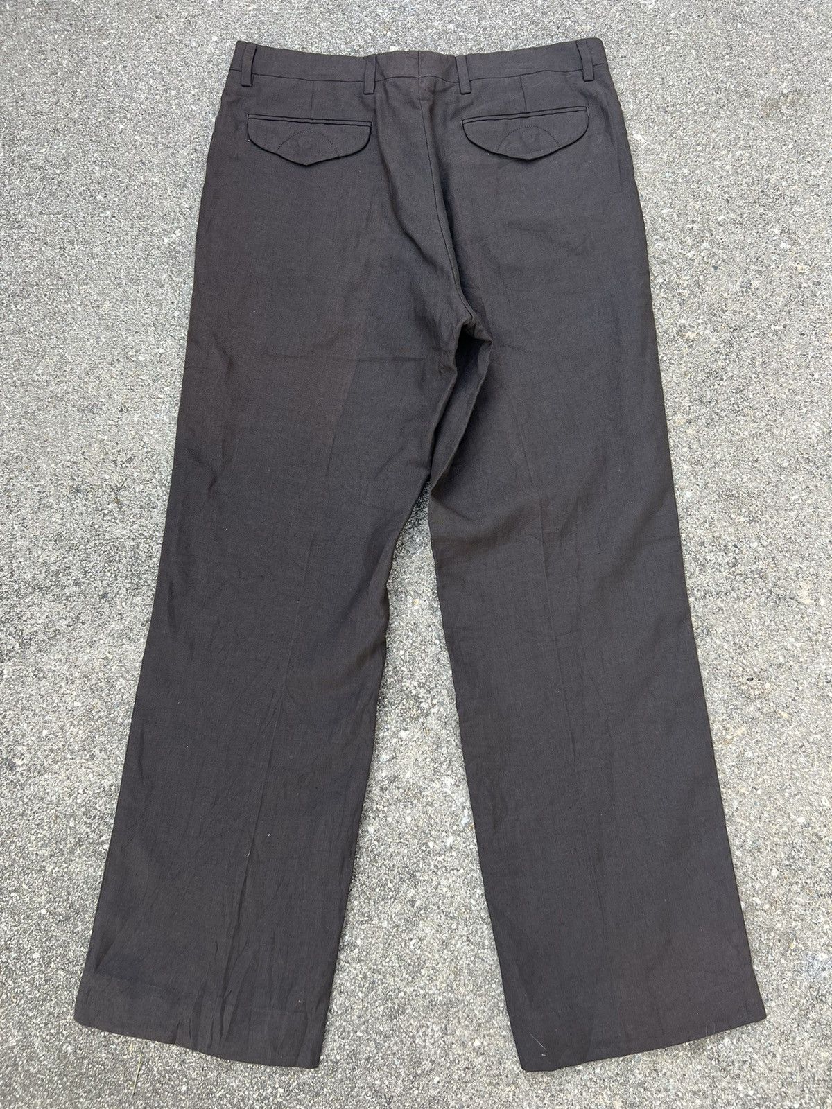 Polo Ralph Lauren × Ralph Lauren × Vintage Vintage Ralph Lauren Italy Sun Faded 100% Linen Trouser Pant Size US 32 / EU 48 - 5 Thumbnail