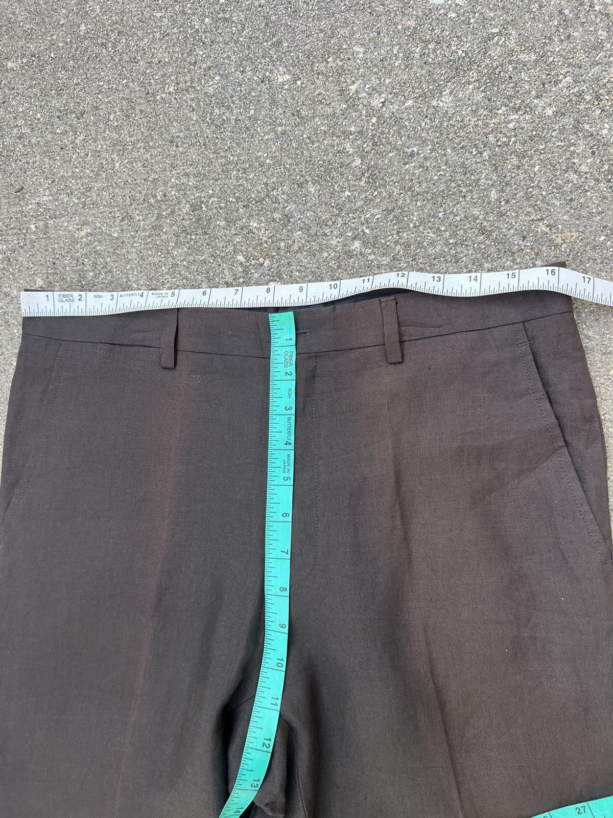 Polo Ralph Lauren × Ralph Lauren × Vintage Vintage Ralph Lauren Italy Sun Faded 100% Linen Trouser Pant Size US 32 / EU 48 - 2 Thumbnail