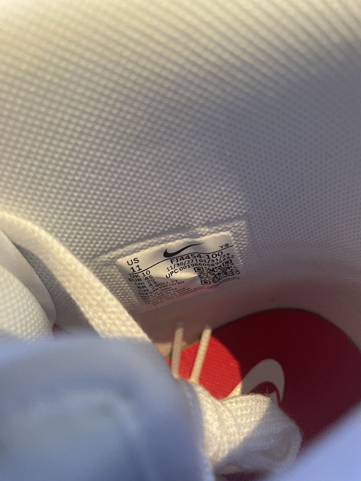 Nike Terminator High White University Red 2023 Size US 11 / EU 44 - 8 Thumbnail