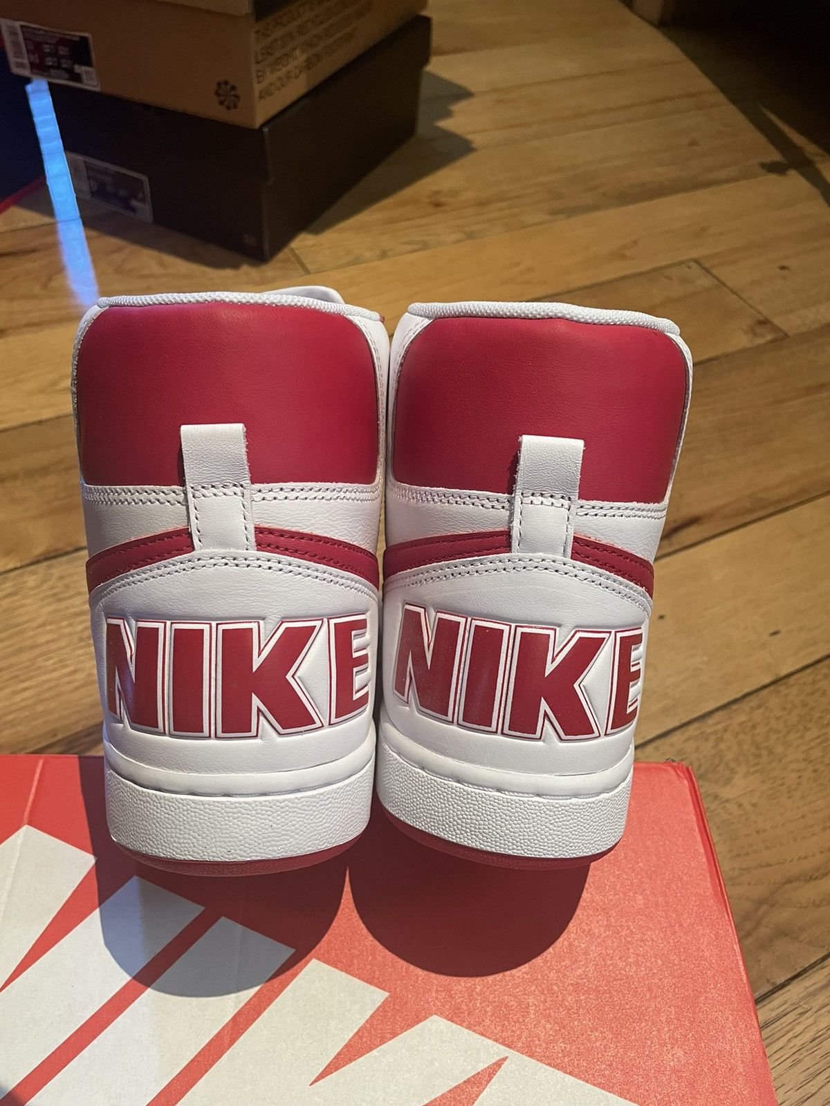 Nike Terminator High White University Red 2023 Size US 11 / EU 44 - 9 Thumbnail