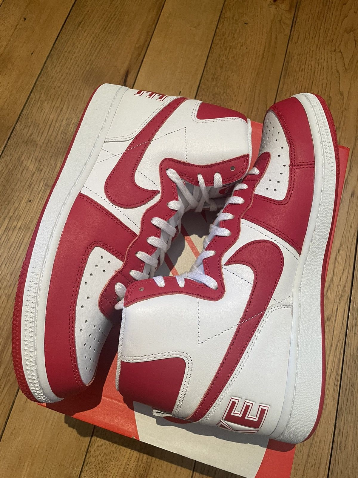 Nike Terminator High White University Red 2023 Size US 11 / EU 44 - 1 Thumbnail