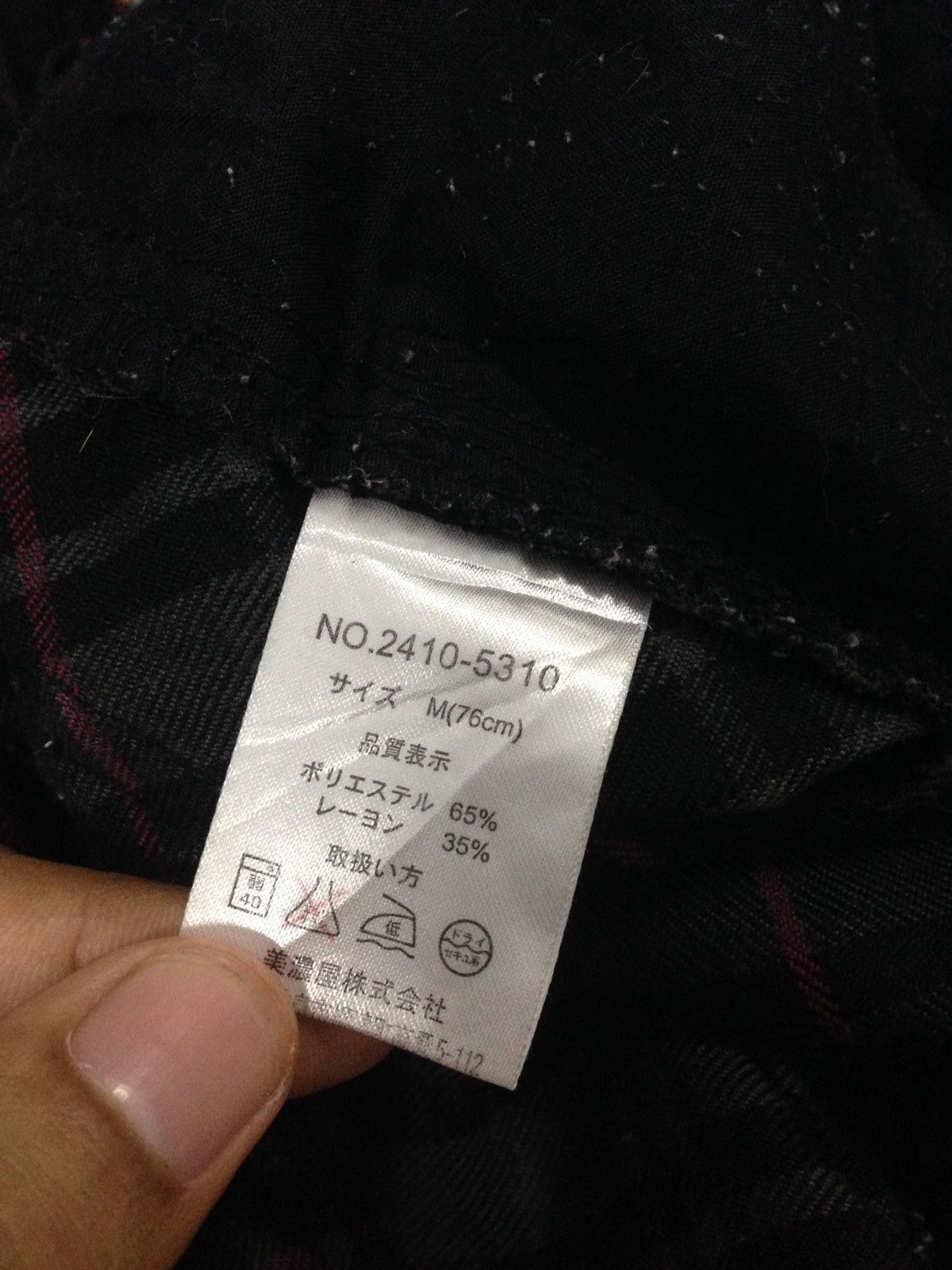 Japanese Brand Vintage Tartan Pants Nice Design Tartan Punk Bondage Style Size US 30 / EU 46 - 3 Thumbnail