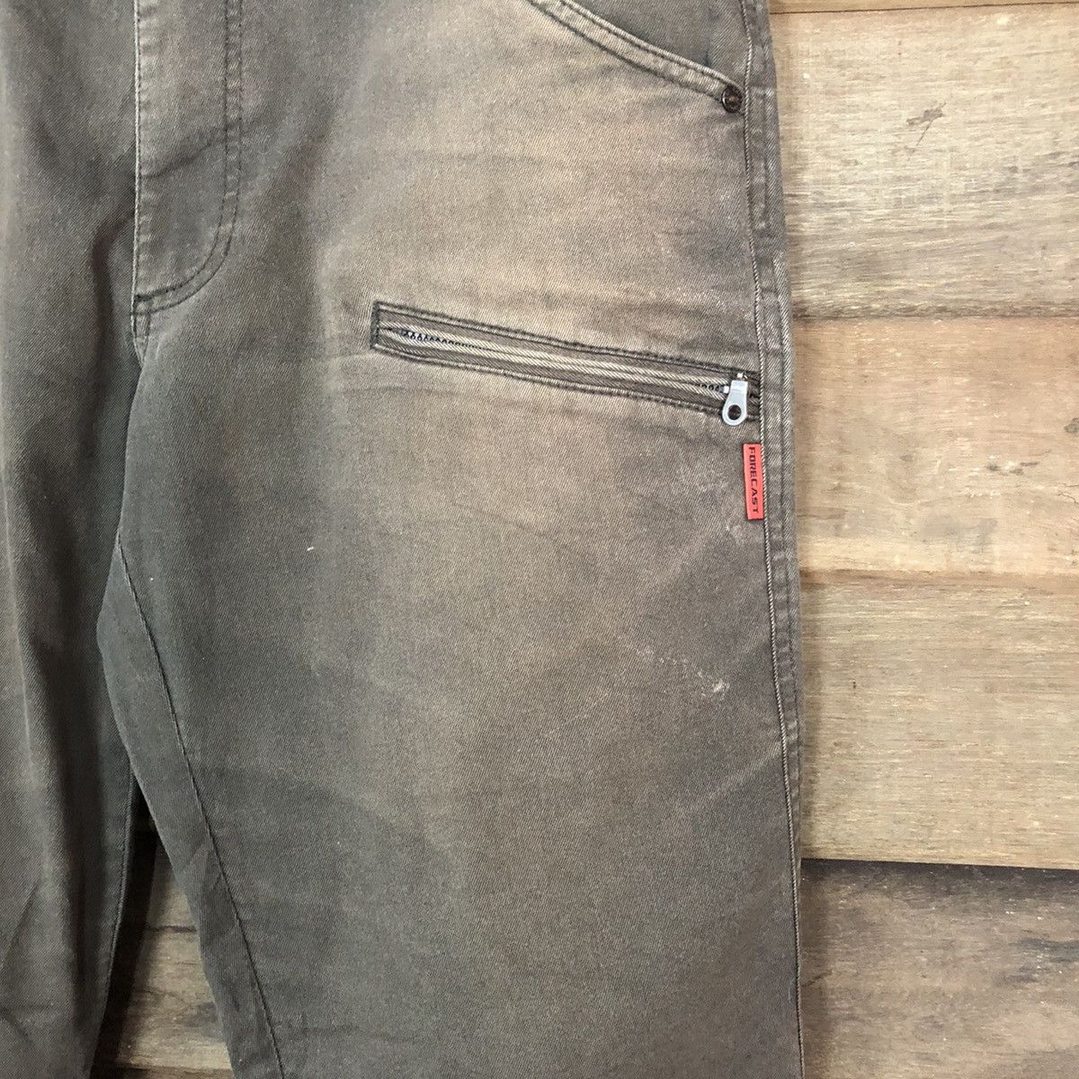 Faded Glory Fore Cast Grey faded Cargo Multipocket Pants #6776 Size US 31 - 7 Thumbnail