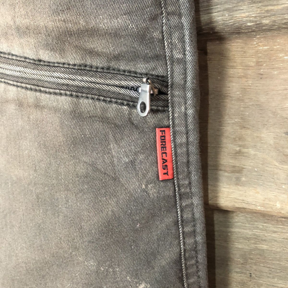 Faded Glory Fore Cast Grey faded Cargo Multipocket Pants #6776 Size US 31 - 8 Thumbnail