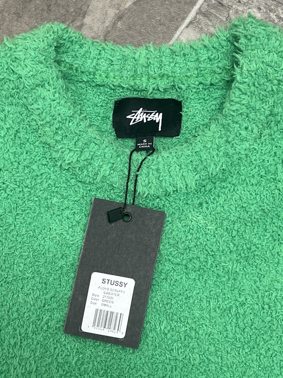 Stussy Stussy Floyd Scruffy Sweater Green - 2010’s Size S / US 4 / IT 40 - 3 Thumbnail