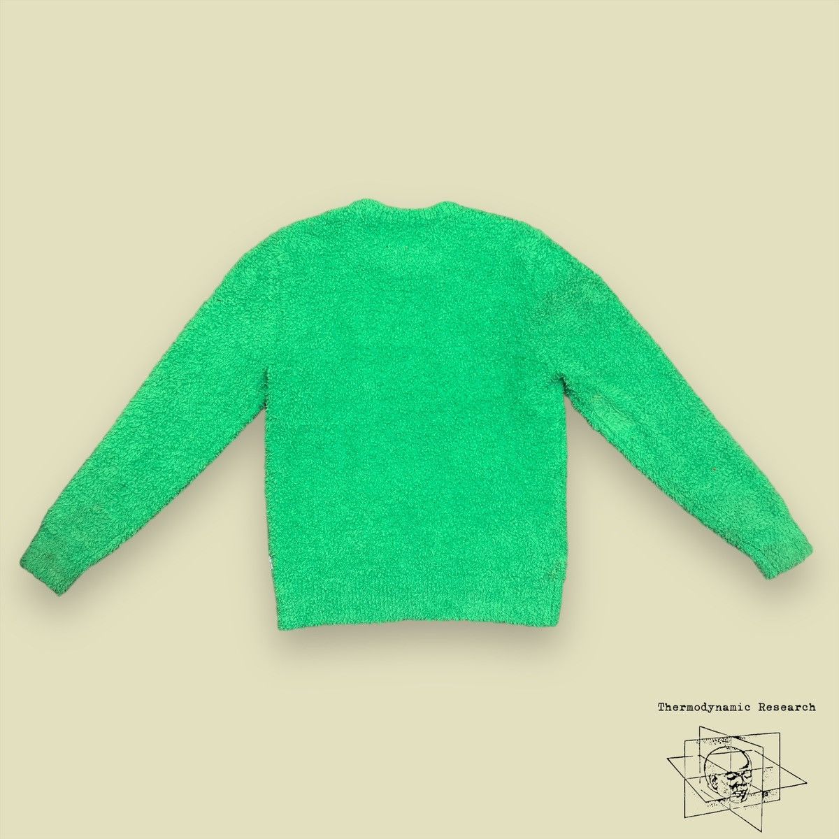 Stussy Stussy Floyd Scruffy Sweater Green - 2010’s Size S / US 4 / IT 40 - 2 Thumbnail