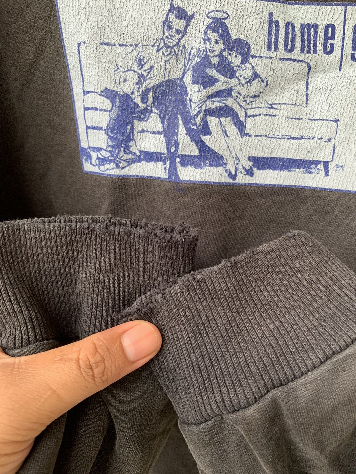 Vintage 90s Home Grown Hoodie drive thru records