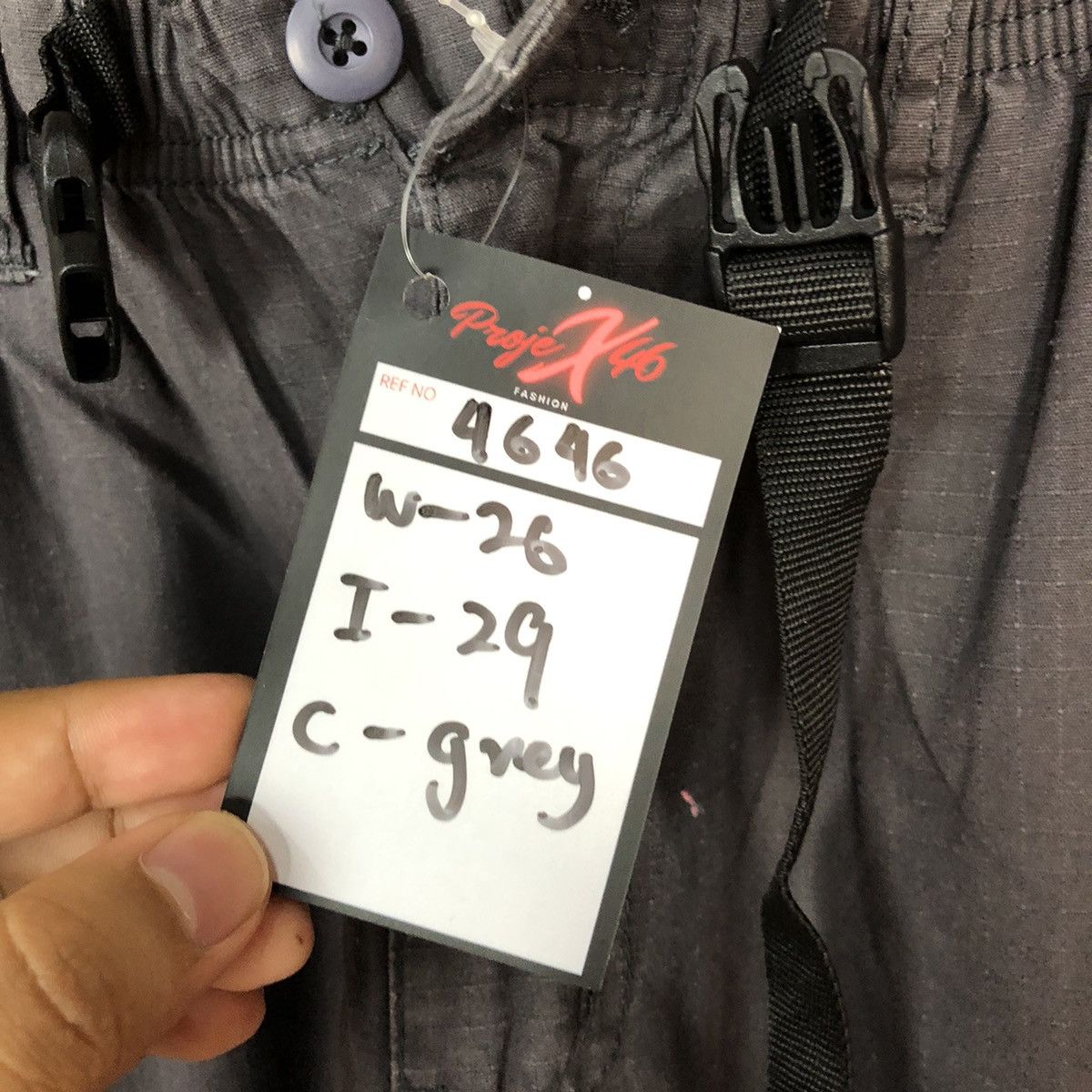 Faded Glory Freude Grey multipocket streetwear Cargo Pants #4646 Size US 32 / EU 48 - 10 Thumbnail