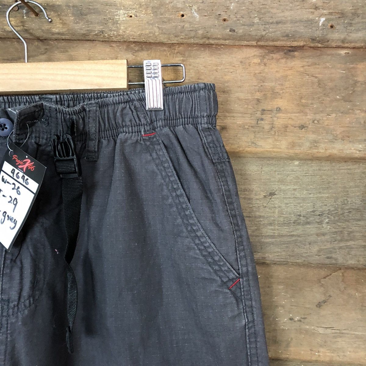 Faded Glory Freude Grey multipocket streetwear Cargo Pants #4646 Size US 32 / EU 48 - 5 Thumbnail