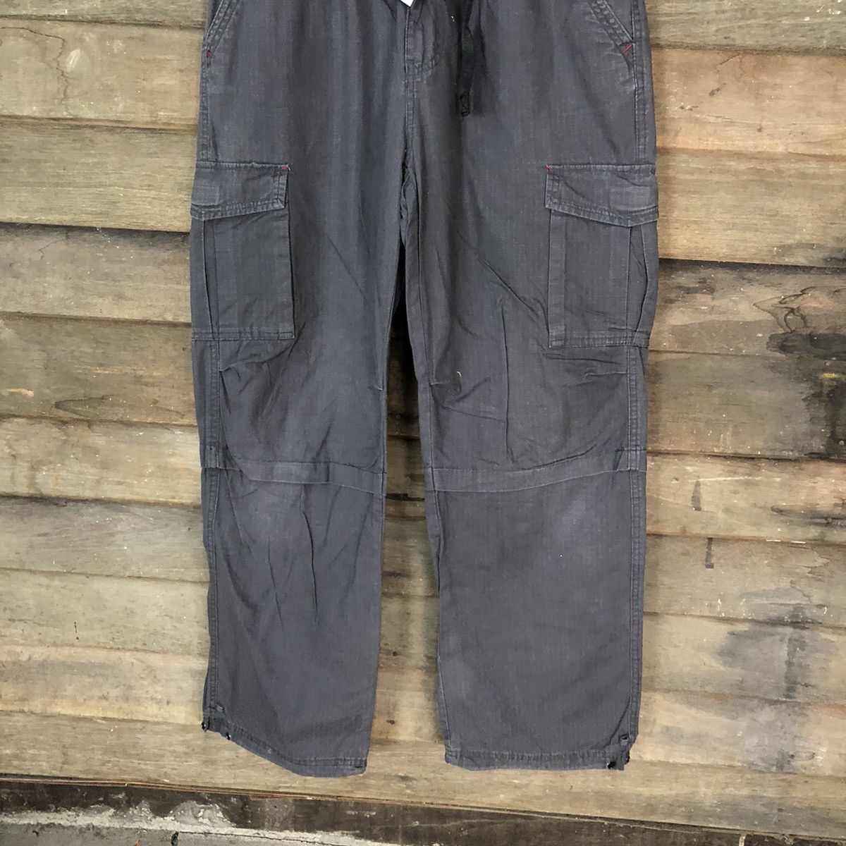 Faded Glory Freude Grey multipocket streetwear Cargo Pants #4646 Size US 32 / EU 48 - 3 Thumbnail