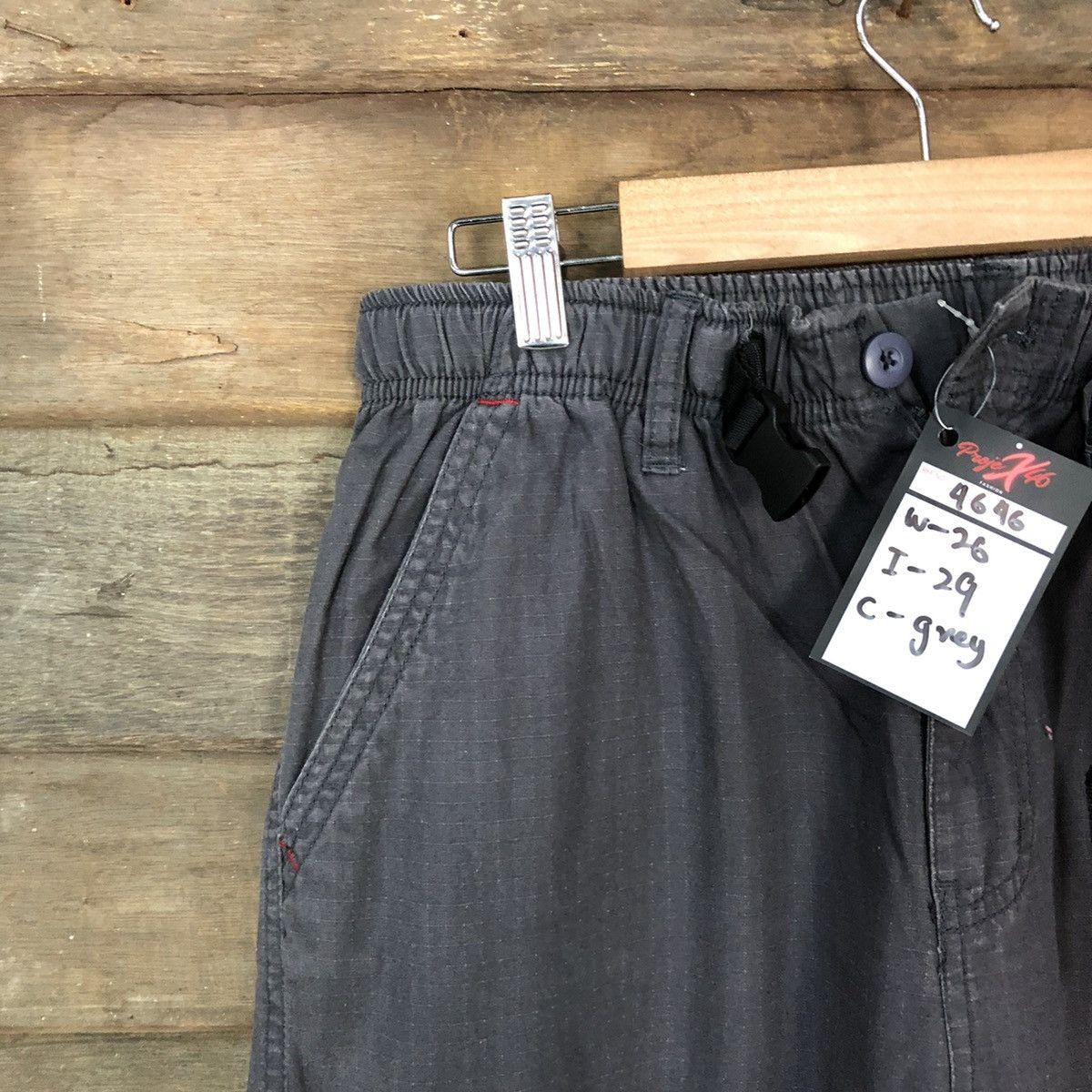 Faded Glory Freude Grey multipocket streetwear Cargo Pants #4646 Size US 32 / EU 48 - 4 Thumbnail