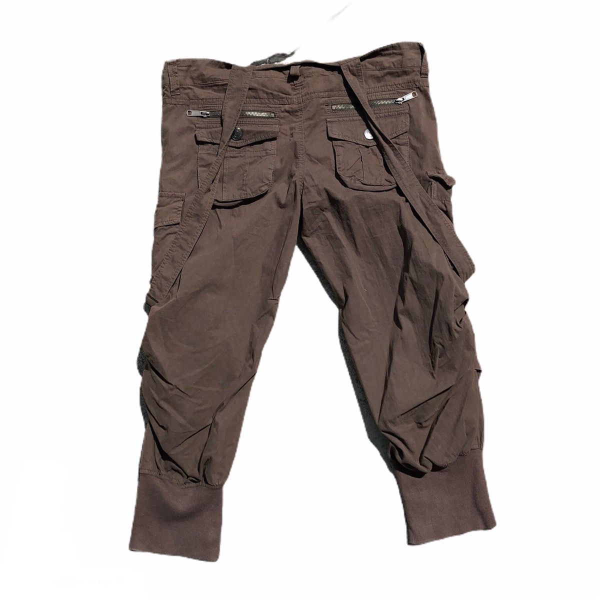 Japanese Brand DOUBLE PANTS MILITARY COLLECTION COVERALL Size US 34 / EU 50 - 2 Thumbnail