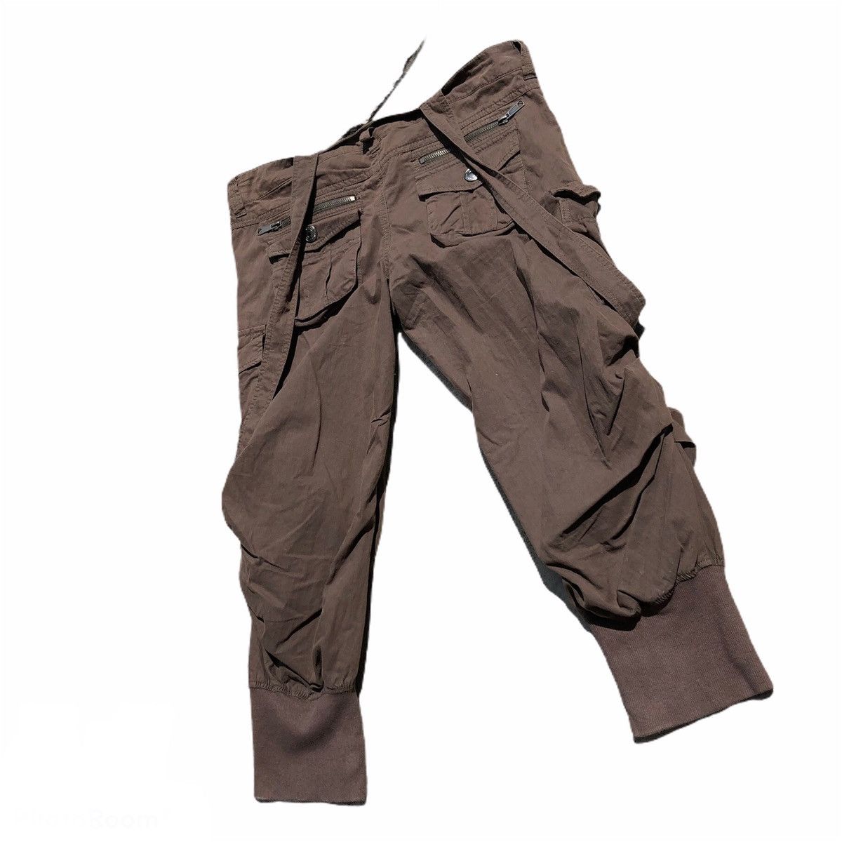 Japanese Brand DOUBLE PANTS MILITARY COLLECTION COVERALL Size US 34 / EU 50 - 3 Thumbnail