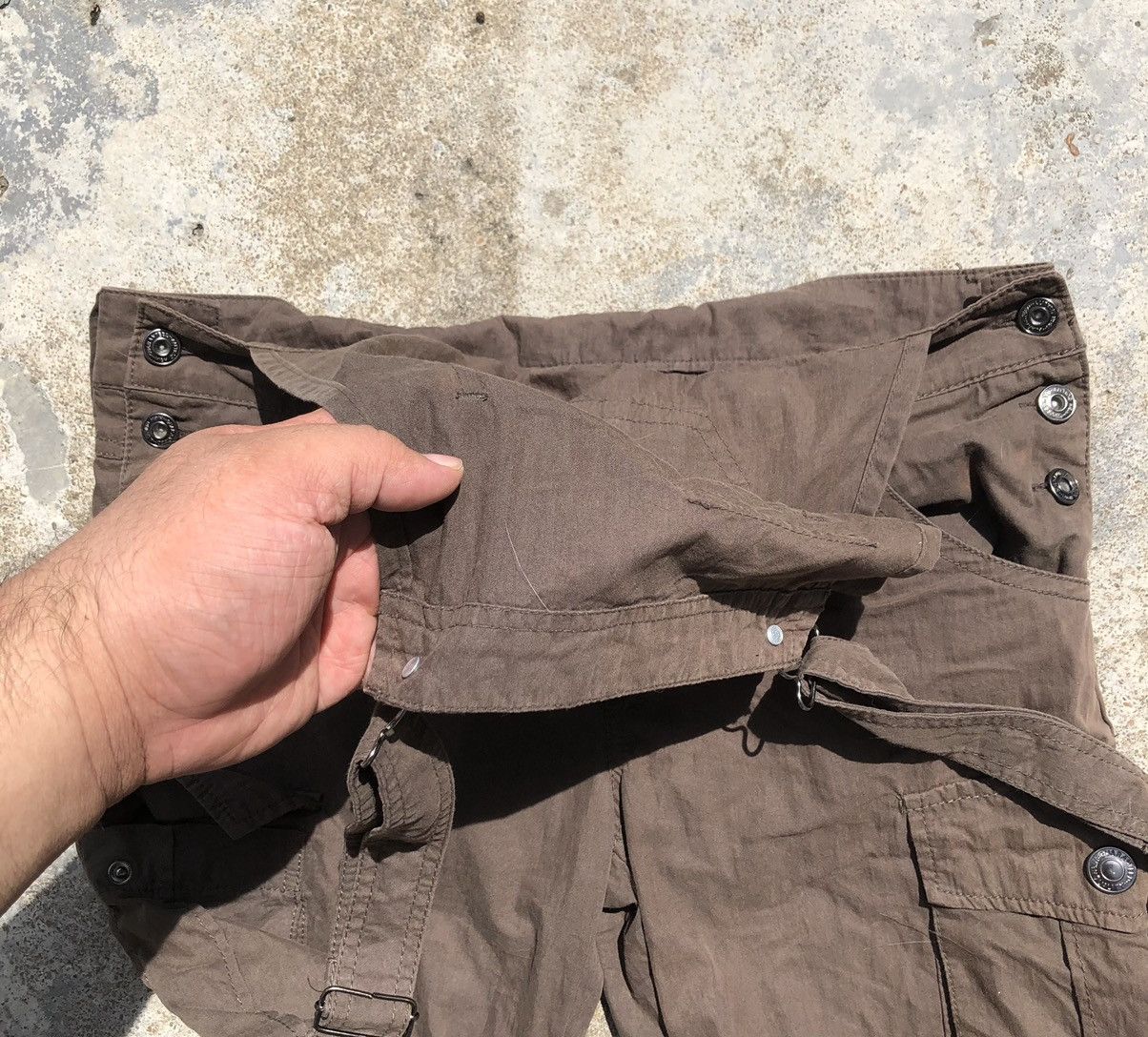 Japanese Brand DOUBLE PANTS MILITARY COLLECTION COVERALL Size US 34 / EU 50 - 5 Thumbnail