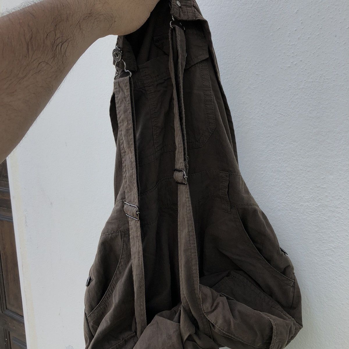 Japanese Brand DOUBLE PANTS MILITARY COLLECTION COVERALL Size US 34 / EU 50 - 17 Thumbnail