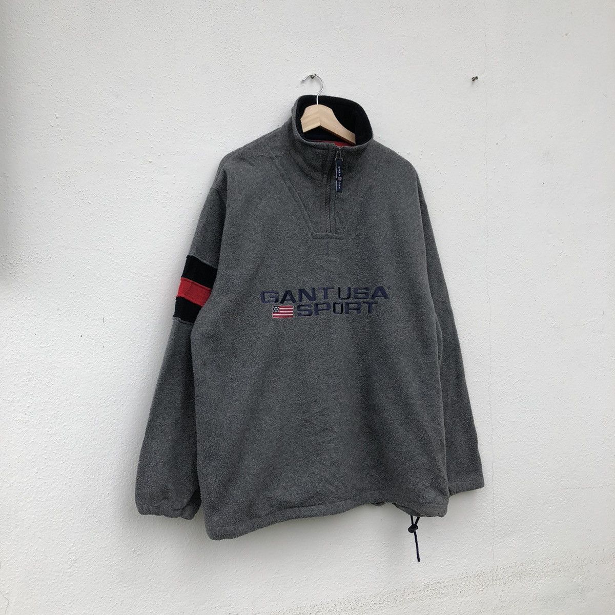 Gant Rugger GANG RUGGER FLEECE JACKET USA BIG LOGO USA FLAG Size US L / EU 52-54 / 3 - 2 Thumbnail