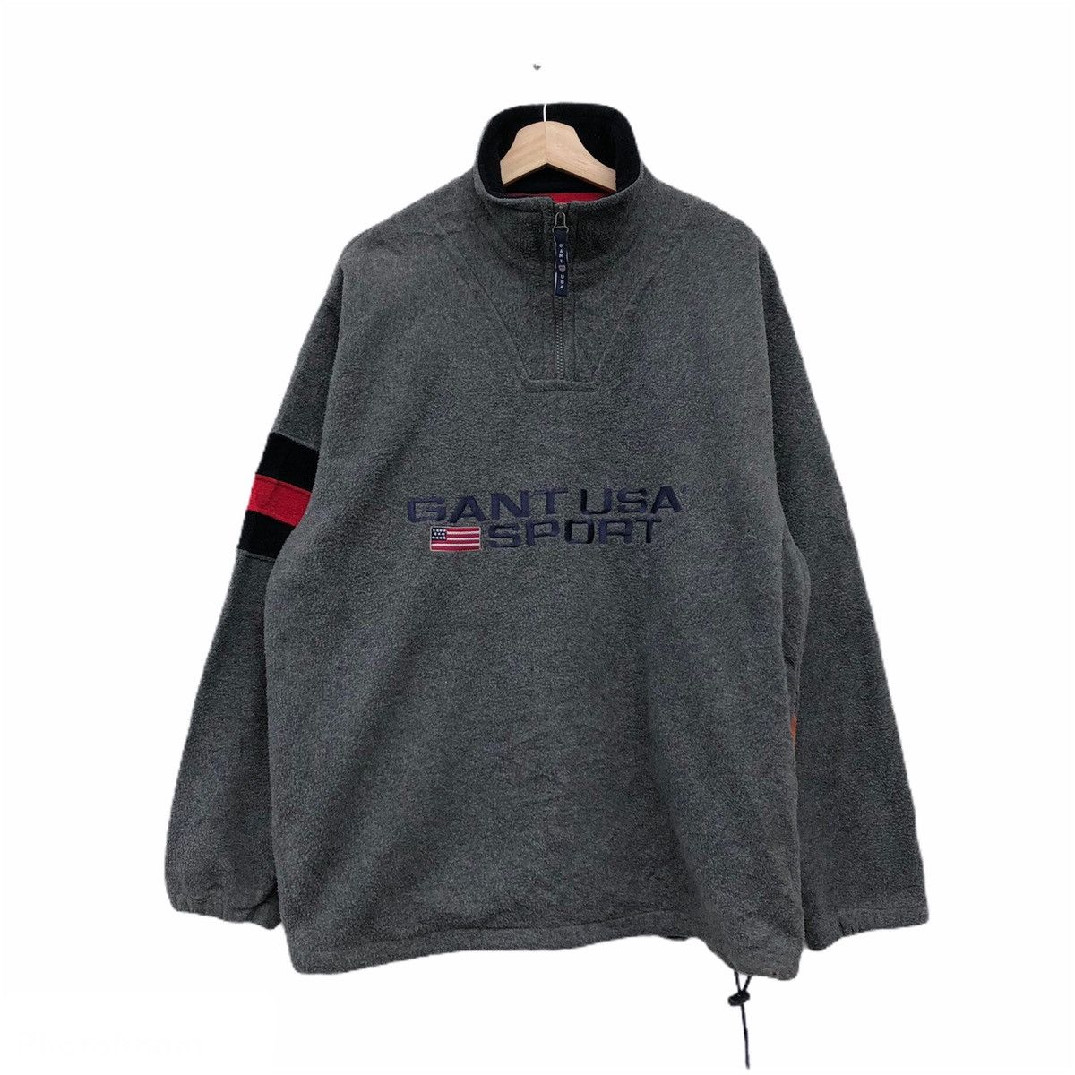 Gant Rugger GANG RUGGER FLEECE JACKET USA BIG LOGO USA FLAG Size US L / EU 52-54 / 3 - 1 Thumbnail