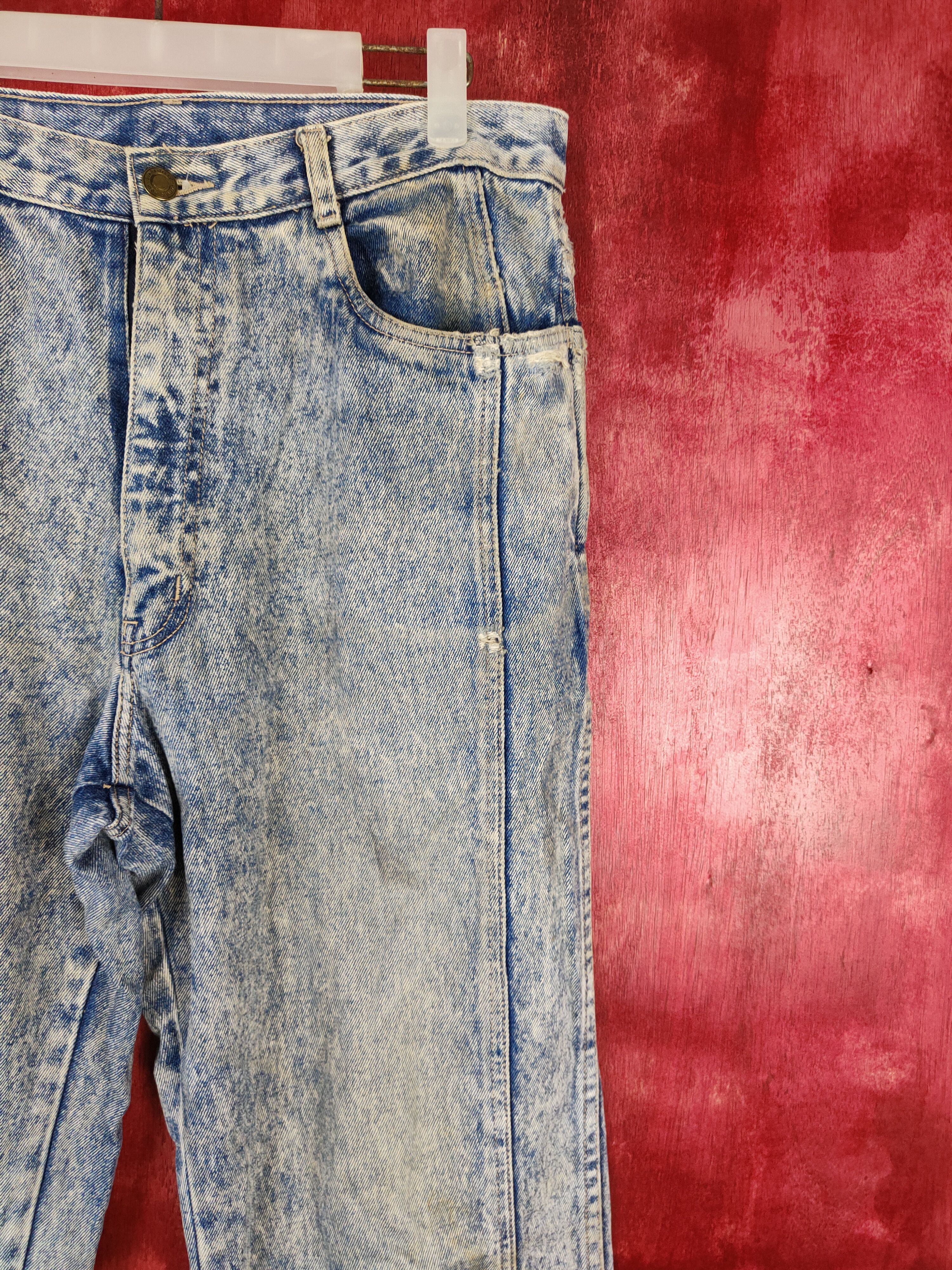 Vintage Japan vintage Blue denim Jeans #4899 Size US 31 - 5 Thumbnail