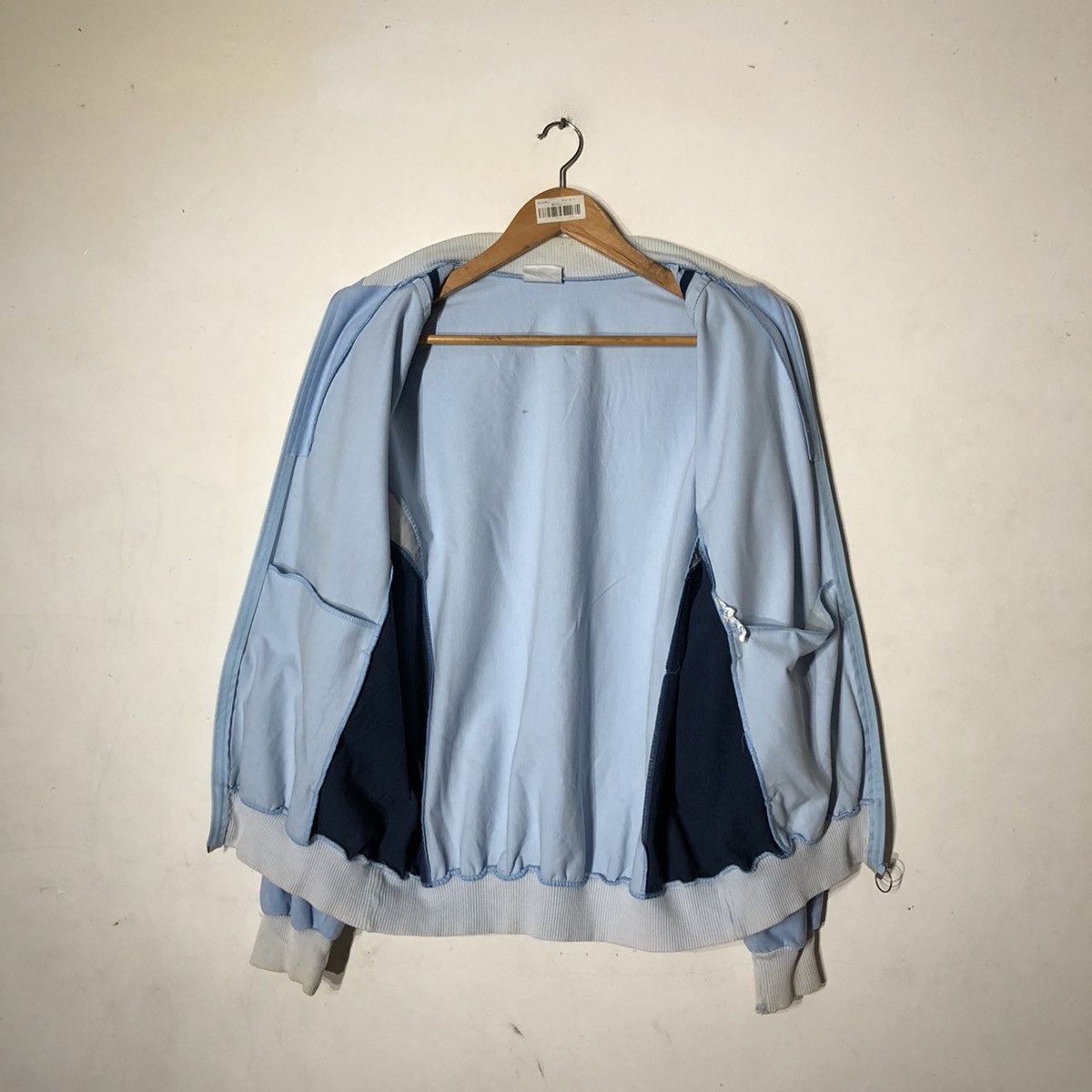 Adidas Vintage 80' Adidas Tracktop Zipper Jacket Made in France Size US M / EU 48-50 / 2 - 12 Thumbnail