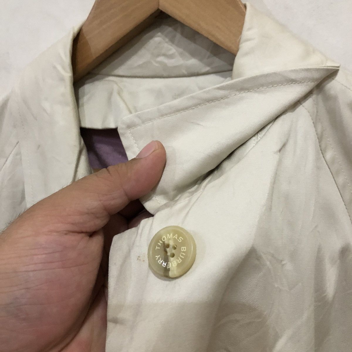 Burberry Vintage Thomas Burberry Trench Coat Size US L / EU 52-54 / 3 - 3 Thumbnail